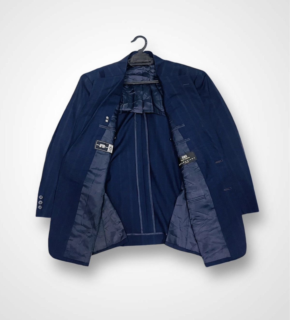 Balenciaga Balenciaga Pour Homme Blazer (17) Size US L / EU 52-54 / 3 - 3 Thumbnail