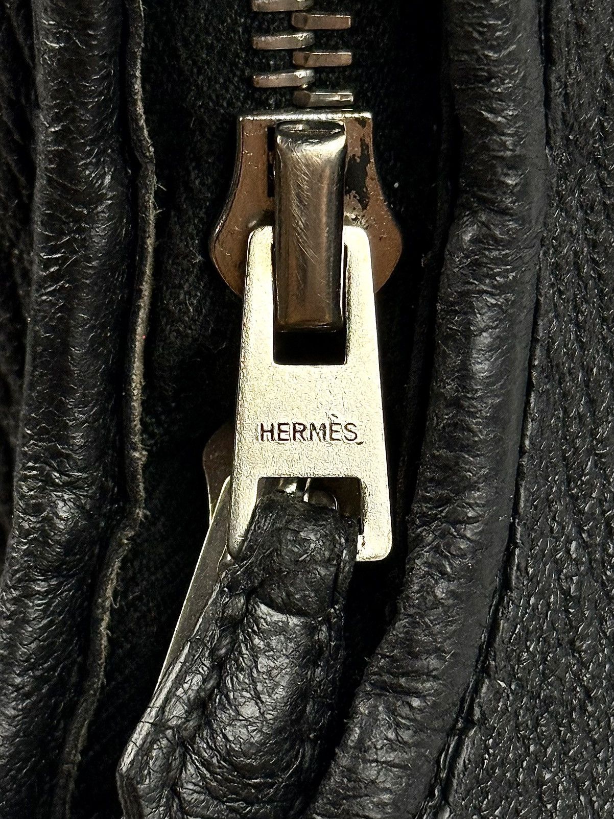 Hermes Hermes - Margiela - 1999 - Stamp C - Black - Clemence Massai Size ONE SIZE - 21 Thumbnail