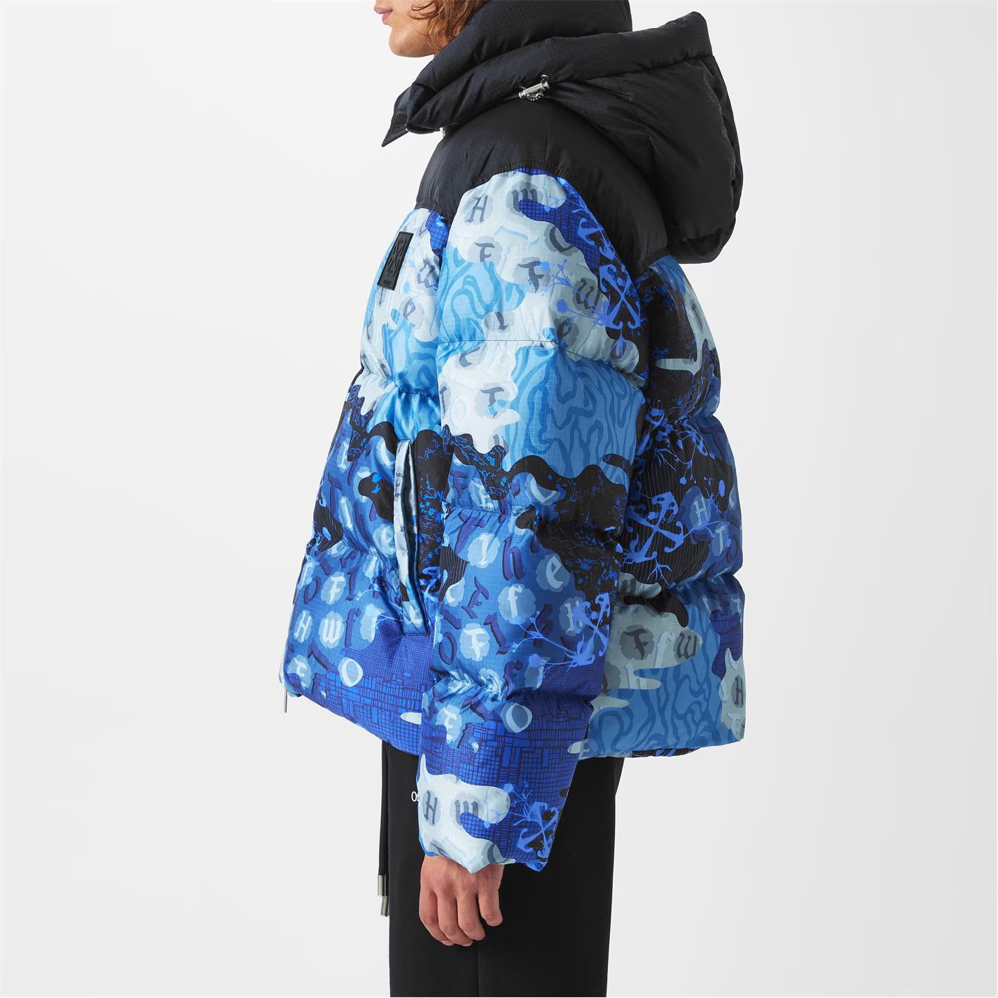 Off-White o1g2r1mq0326 Wind Resistant Puffer Jacket in Multicolor Size US M / EU 48-50 / 2 - 6 Thumbnail