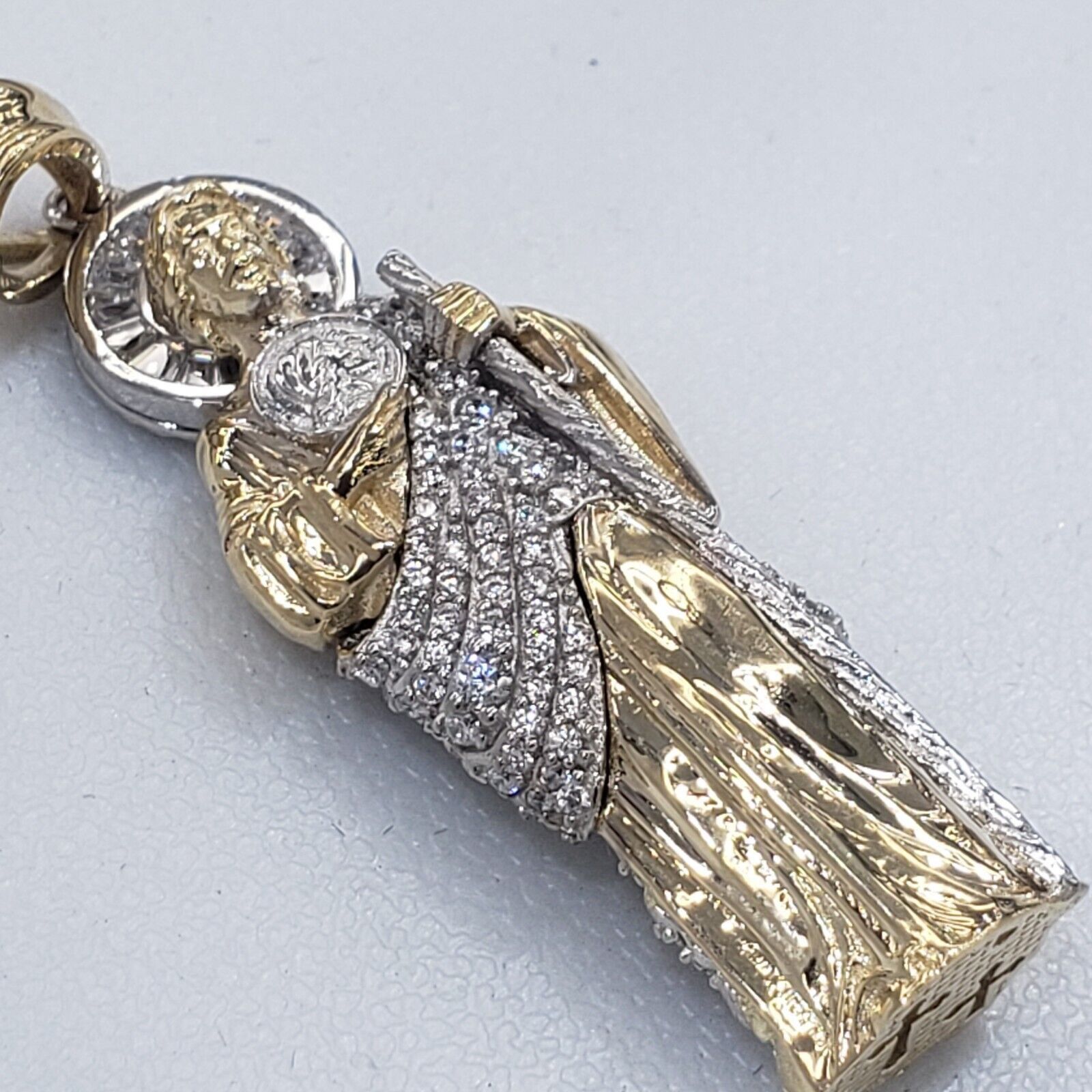 Other 3d Real 14k Gold Saint Jude judas Pendant charm Size ONE SIZE - 15 Thumbnail