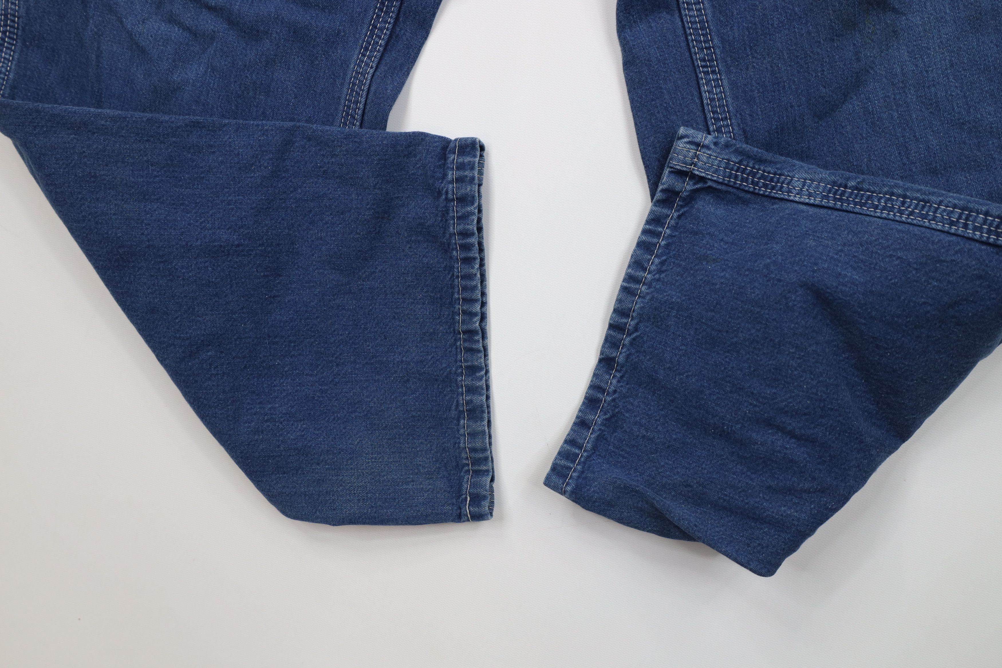 Carhartt Vintage Y2K Carhartt Workwear Wide Leg Dungaree Denim Jeans Size US 34 / EU 50 - 8 Thumbnail