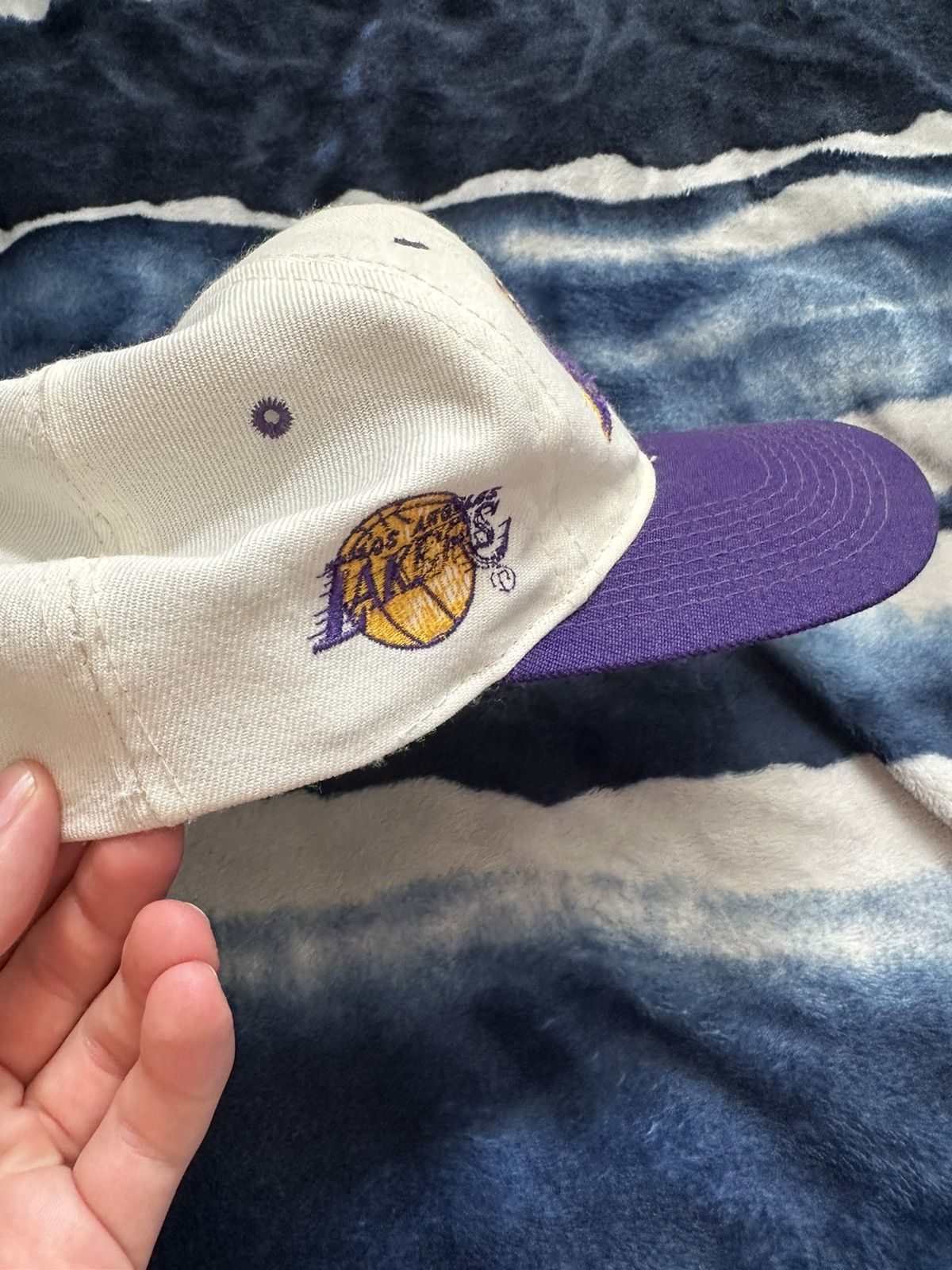 NBA × Vintage Lakers NBA Sport Specialties Vintage Snapback Hat Size ONE SIZE - 2 Thumbnail