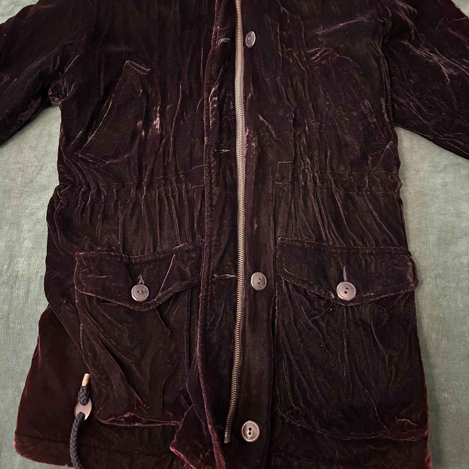Banana Republic 1990s banana republic velvet jacket Size M / US 6-8 / IT 42-44 - 4 Thumbnail