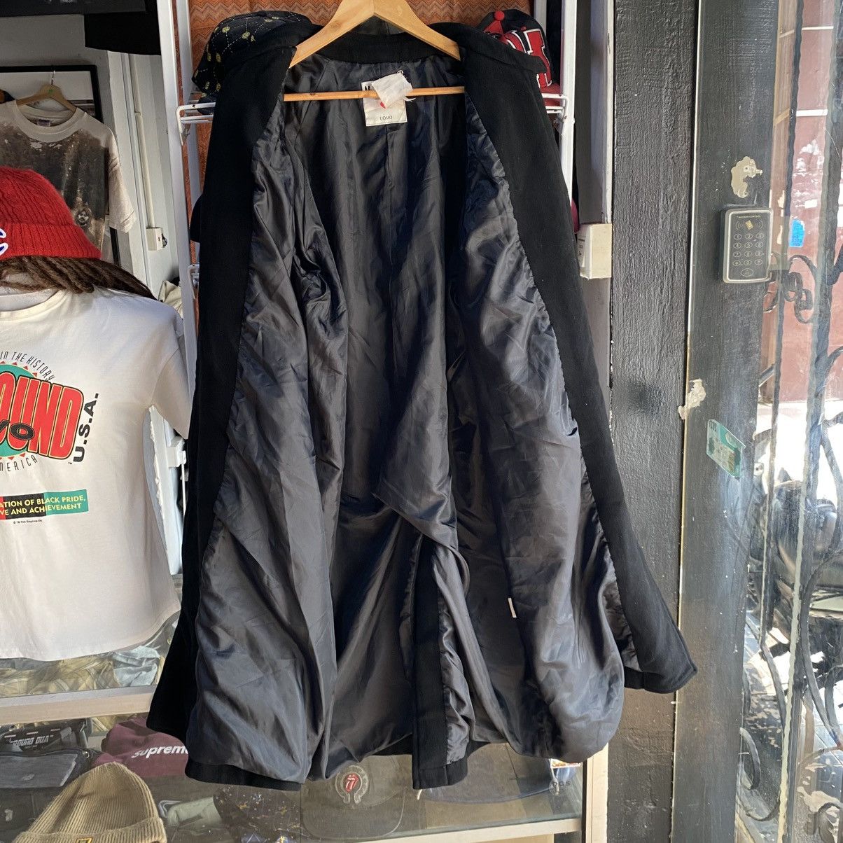 Moschino VINTAGE RARE‼️Moschino Uomo Black Wool Coat Japan Size L Size US L / EU 52-54 / 3 - 3 Thumbnail