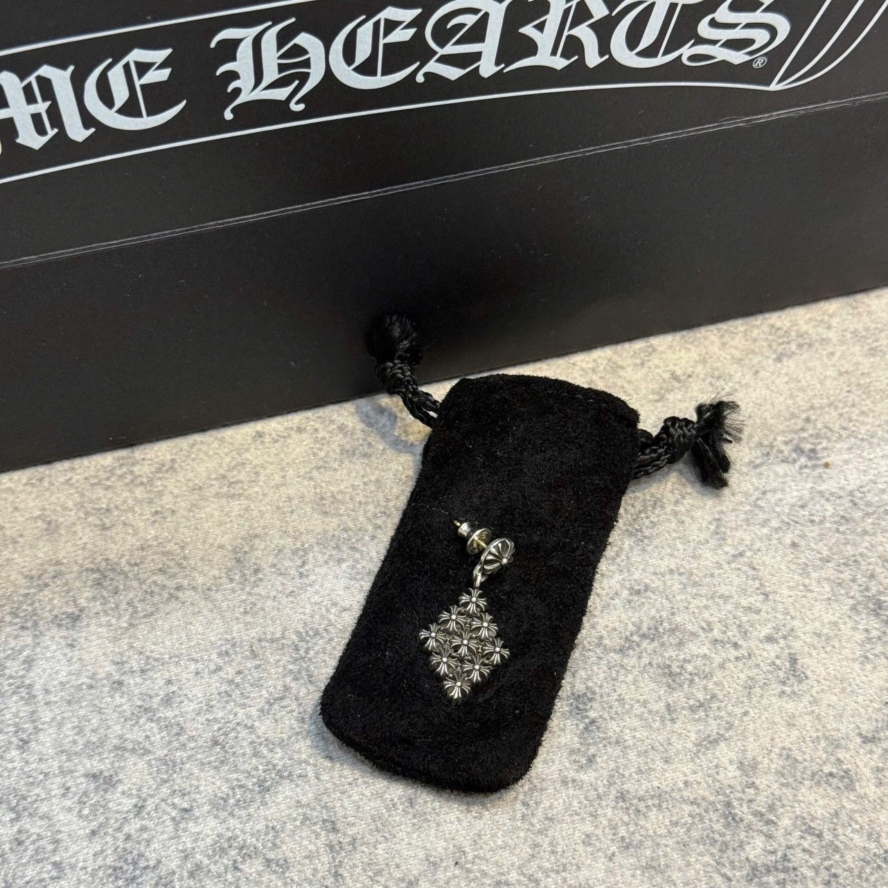 Chrome Hearts CHROME HEARTS CHAIN MLLE PLUS EARRING SILVER Size ONE SIZE - 1 Thumbnail