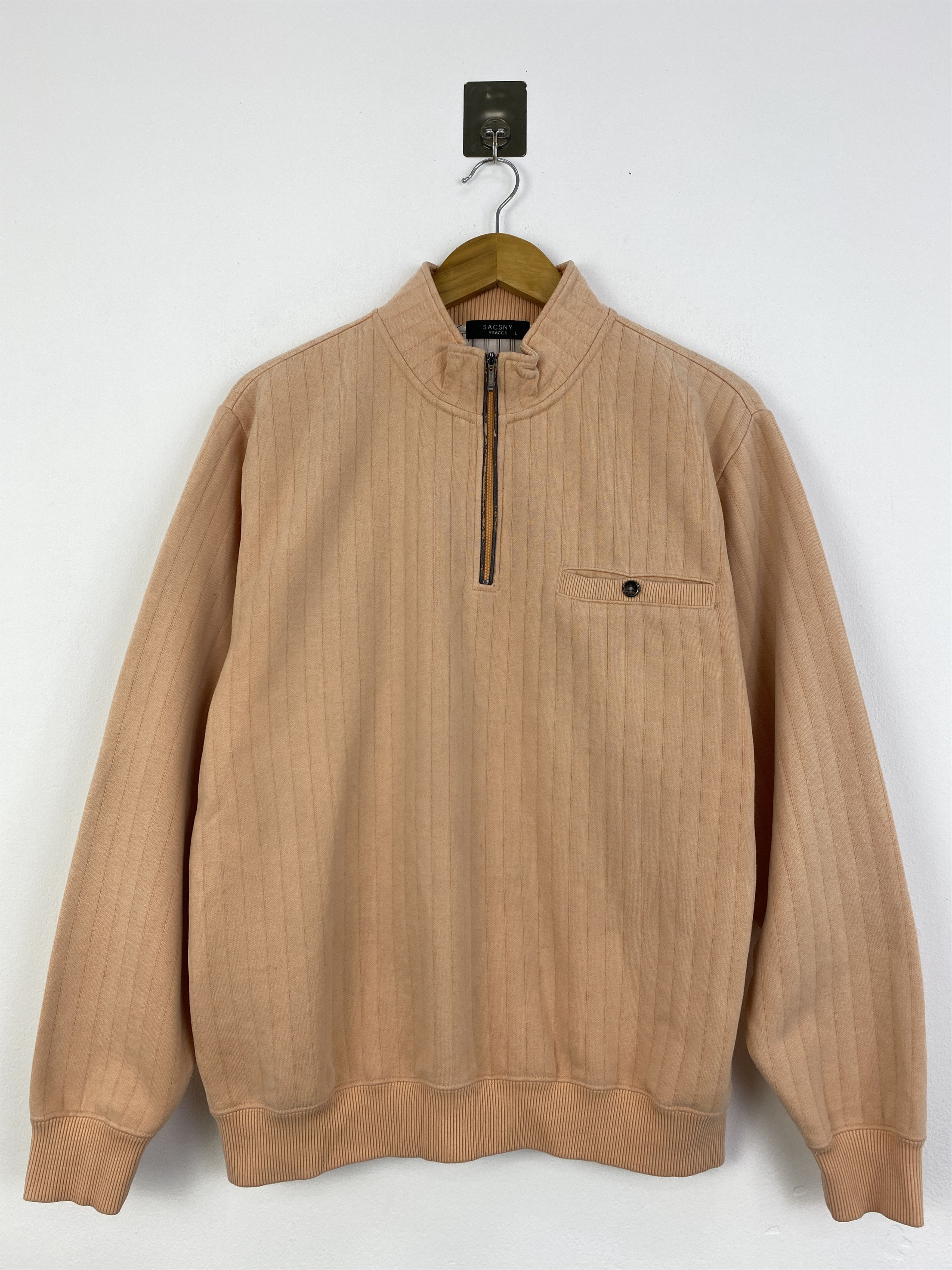 Yohji Yamamoto Vintage Sacsny Y'saccs Half Zipper SH0058 Size US L / EU 52-54 / 3 - 1 Thumbnail