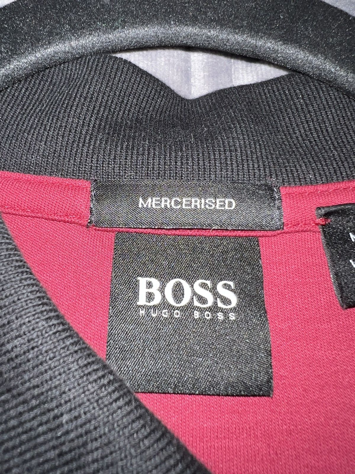 Hugo Boss Hugo Boss Polo shirt Red wine Size US S / EU 44-46 / 1 - 4 Thumbnail