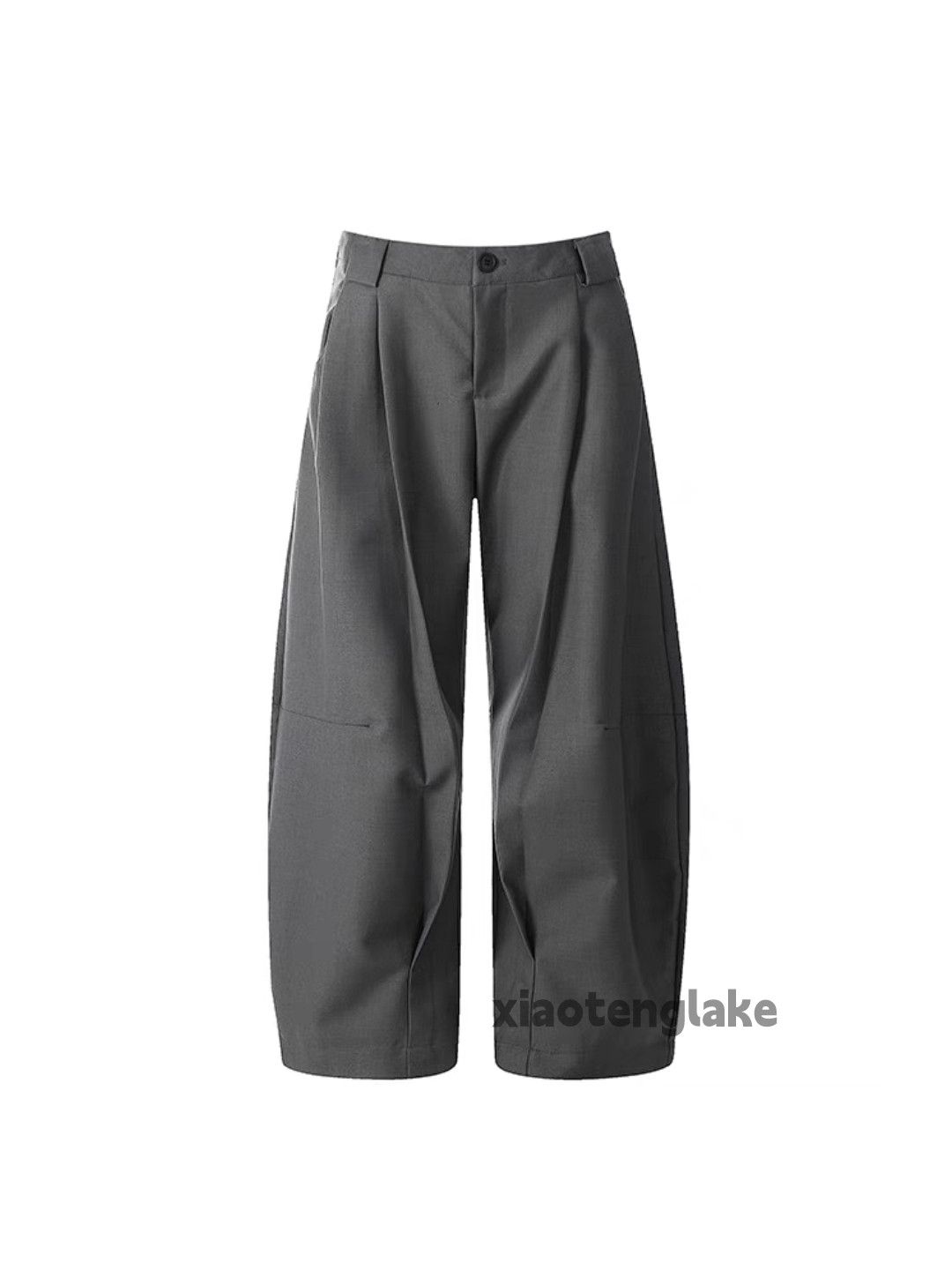 Vintage Unisex utility punk yuppie loose baggy pleated pants Size US 33 - 2 Thumbnail