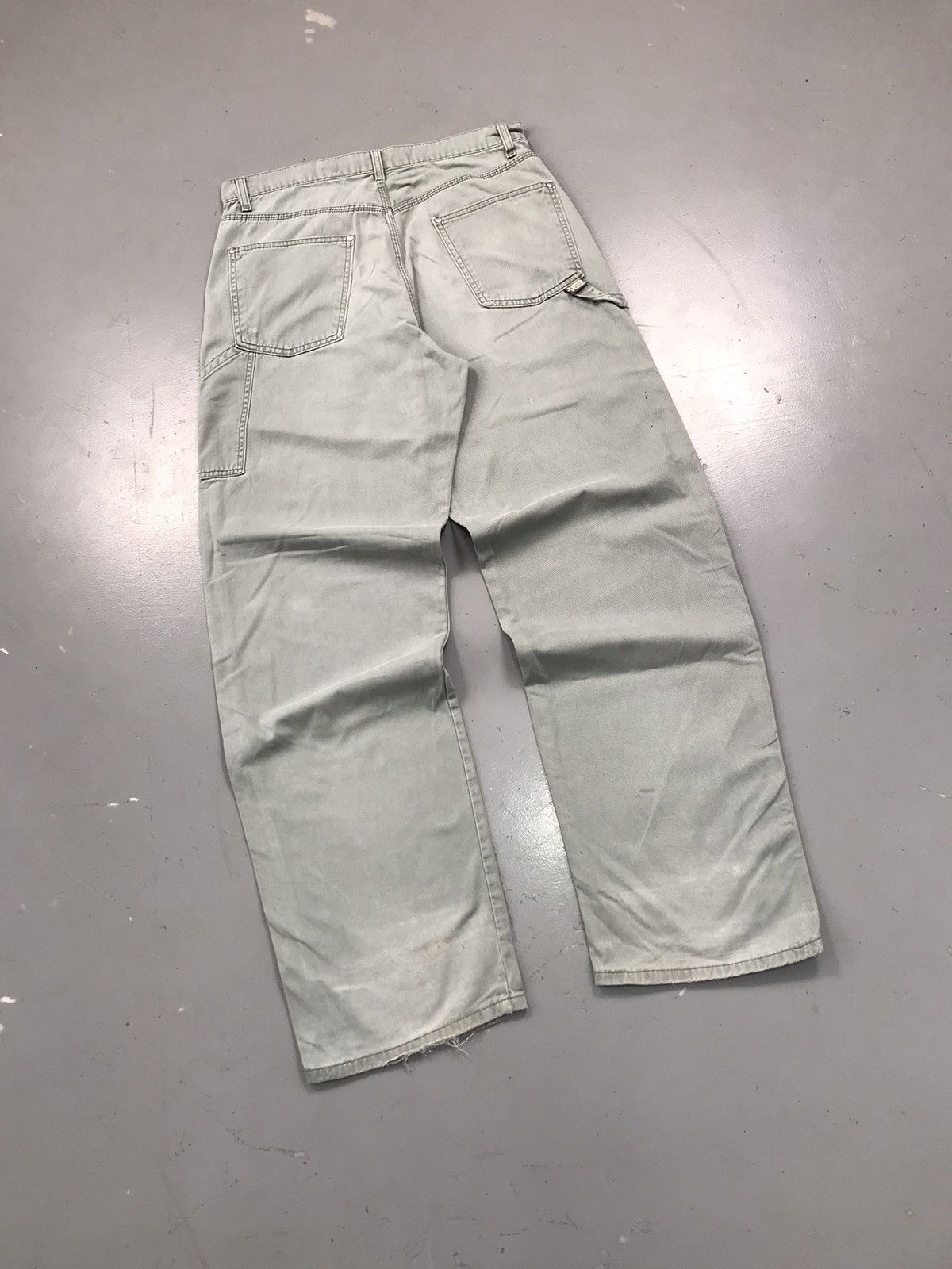 Levi's × Levi's Vintage Clothing 90s vintage Levi’s silver tab khakhi carpenter denim Size US 35 - 7 Thumbnail