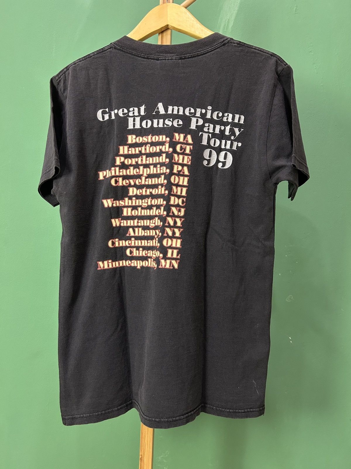 Band Tees The J Geils Band 1999 Vintage Tour Tee Size US M / EU 48-50 / 2 - 3 Thumbnail