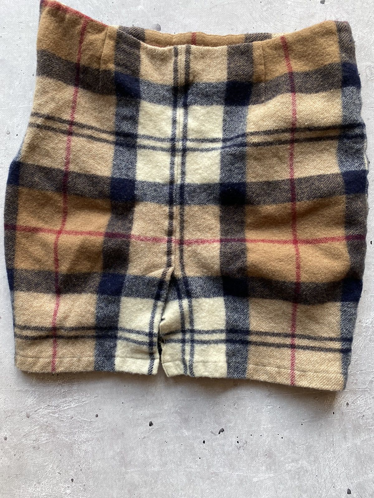 Barbour Vintage Barbour Wool Nova Check Multicolour skirt Y2K Rare Size 32" / US 10 / IT 46 - 6 Thumbnail