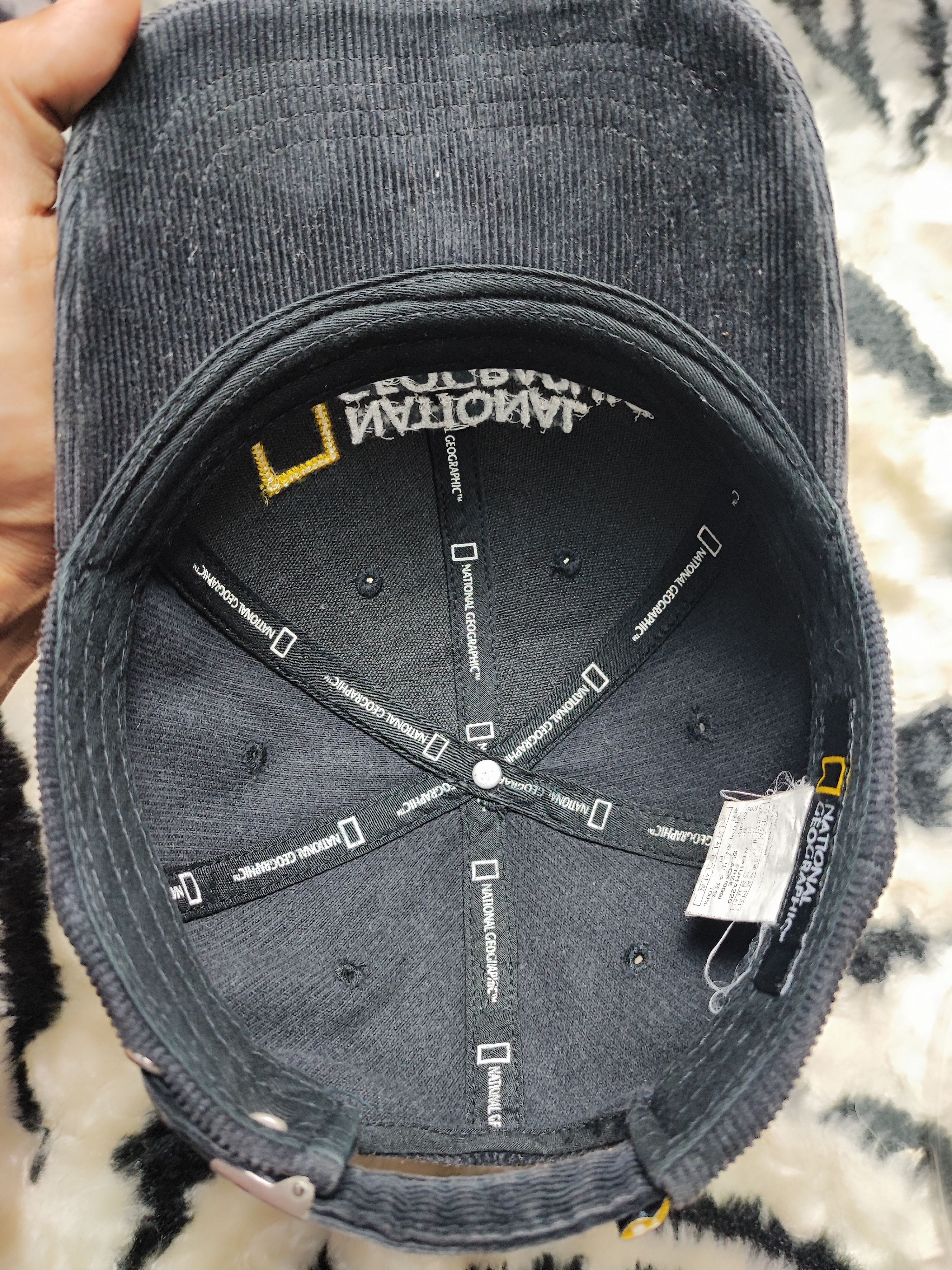 Japanese Brand NATIONAL GEOGRAPHIC CORDUROY CAP Size ONE SIZE - 7 Thumbnail
