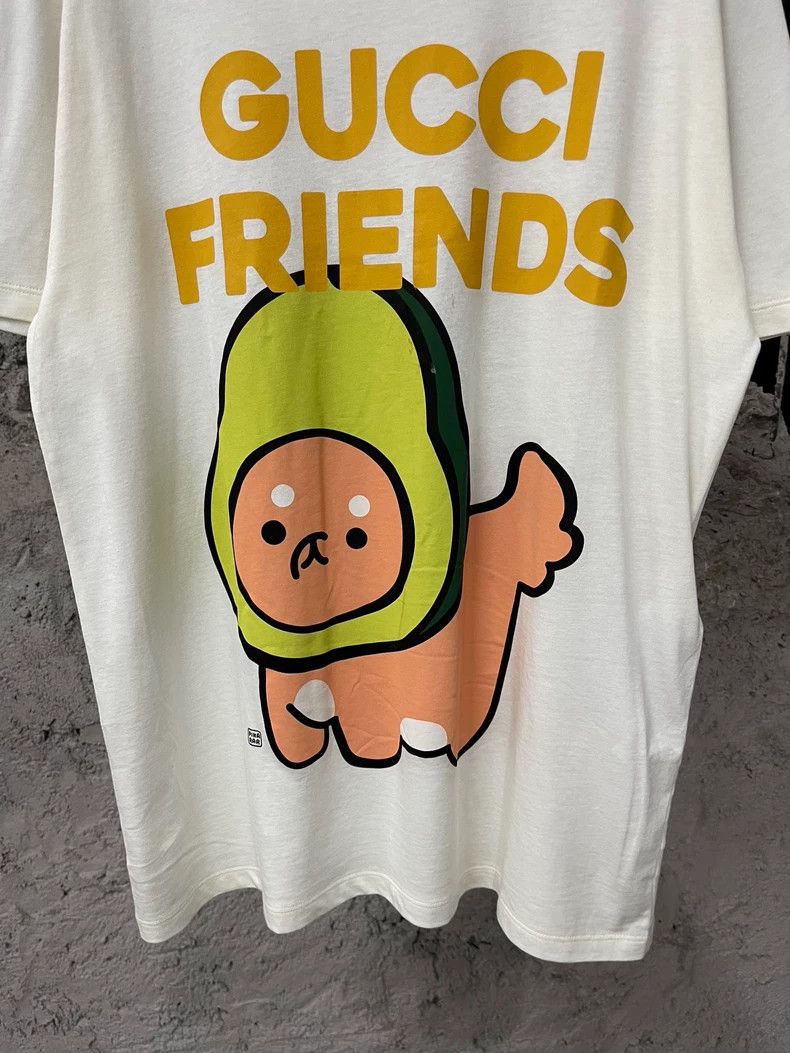 Gucci GucciMilk melon dog short sleeves 2503-Nextarrow Size US S / EU 44-46 / 1 - 4 Thumbnail