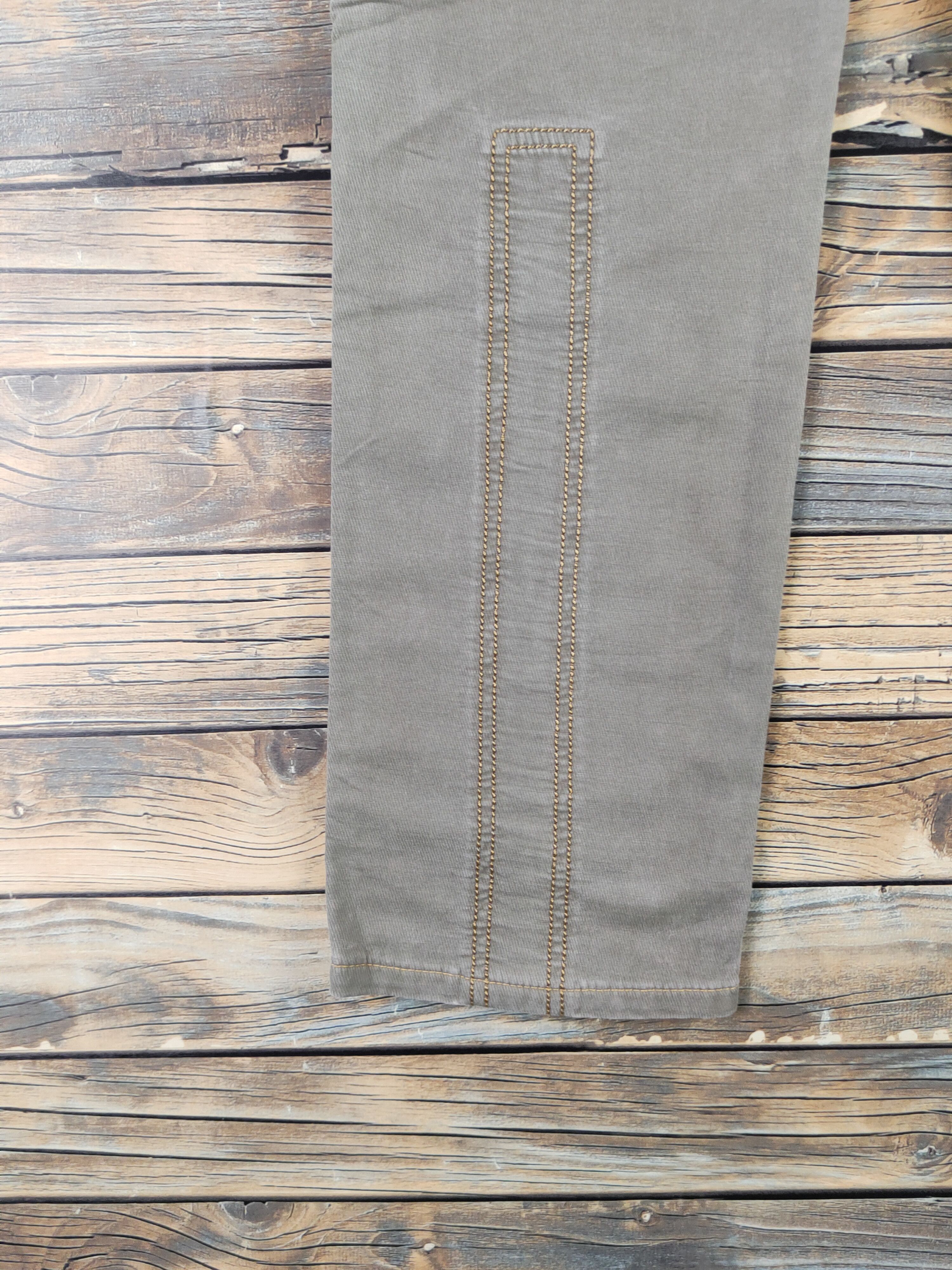 Japanese Brand DL Appena Due Green Faded Multipocket Cargo Pants #2420 Size 27" / US 4 / IT 40 - 9 Thumbnail