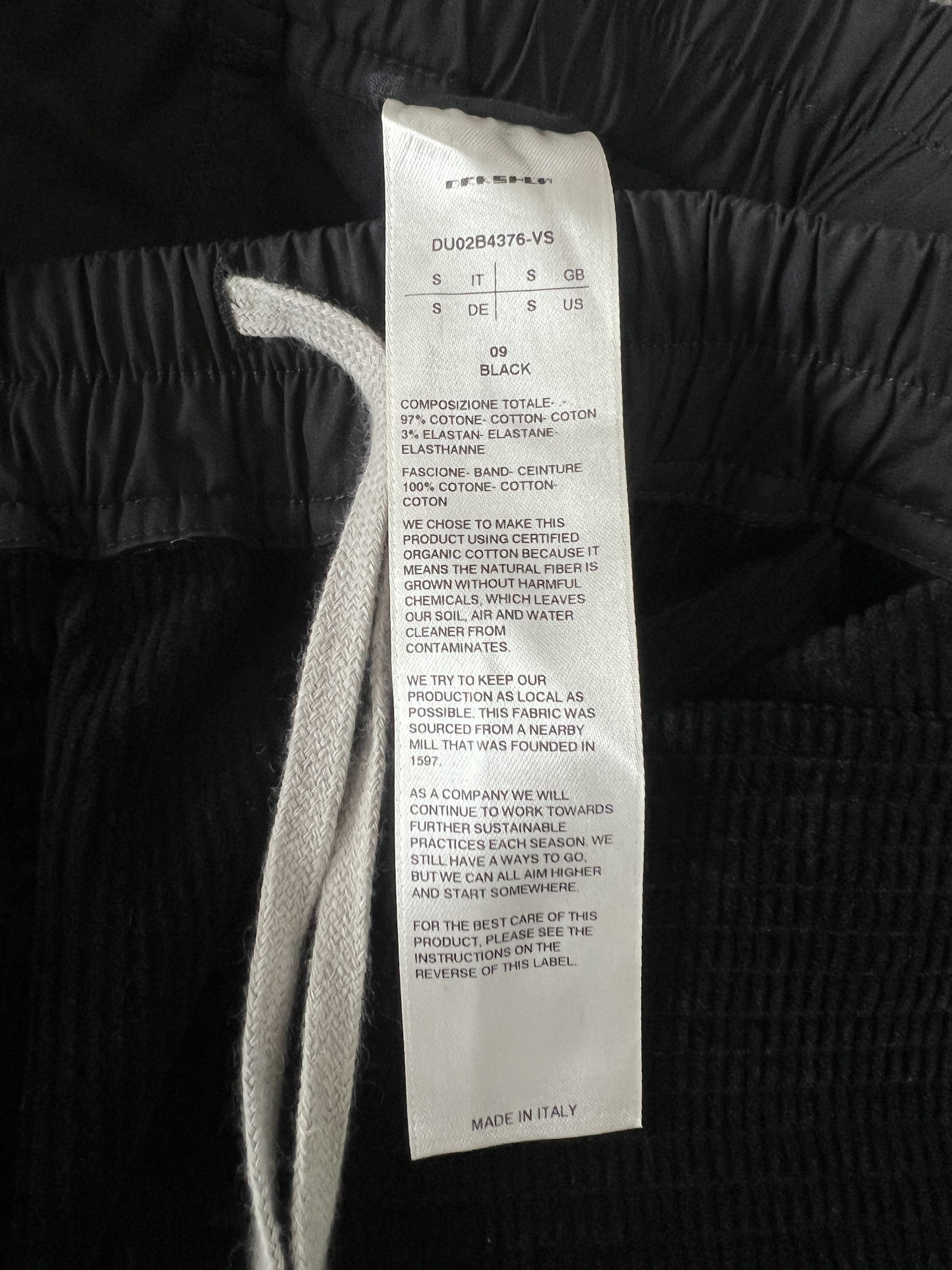 Rick Owens Drkshdw Rare* Rick Owens DRKSHDW Creatch Corduroy Cargo Pant 30-34'' Size US 30 / EU 46 - 11 Thumbnail