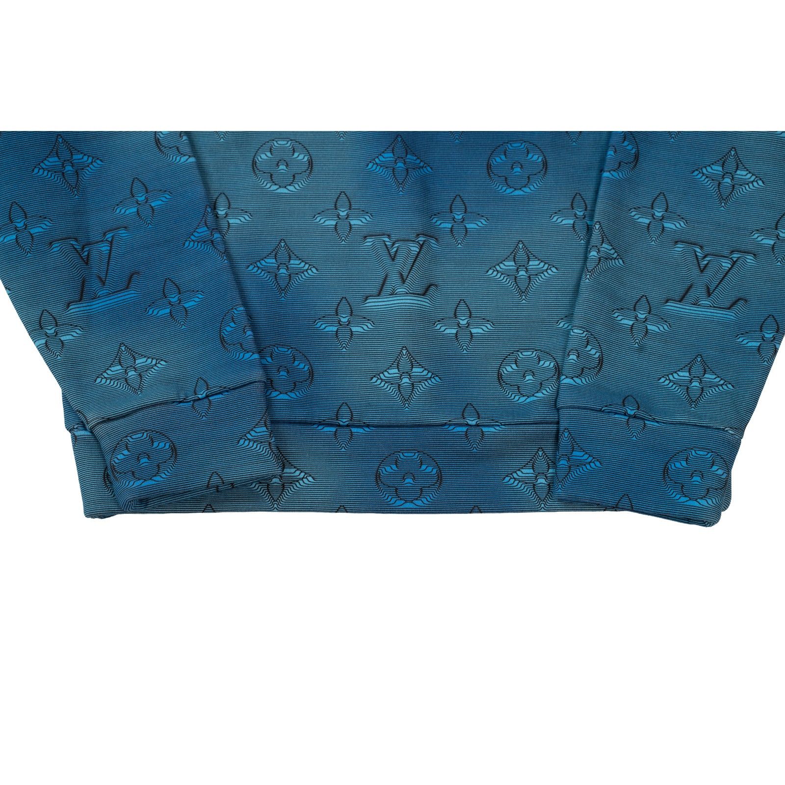 Louis Vuitton Blue Monogram Hoodie Size US M / EU 48-50 / 2 - 4 Thumbnail