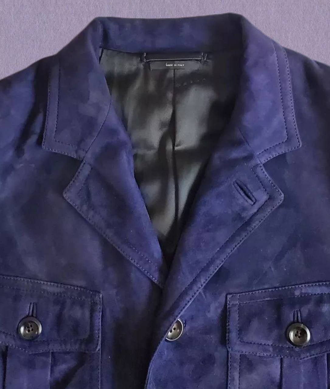 Tom Ford TOM FORD LAMB SKIN SUEDE FIELD JACKET SIZE 54 Size US L / EU 52-54 / 3 - 4 Thumbnail
