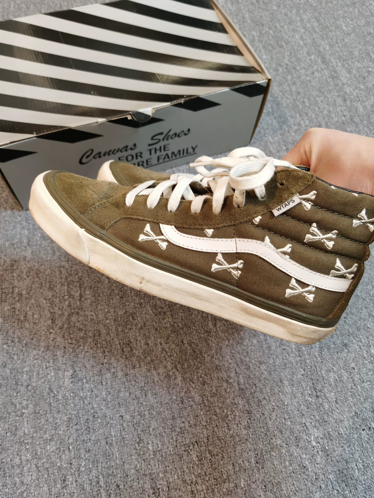 Wtaps WTAPS VANS Collaborative High-Top Sneakers 16AW Size US 10 / EU 43 - 1 Thumbnail