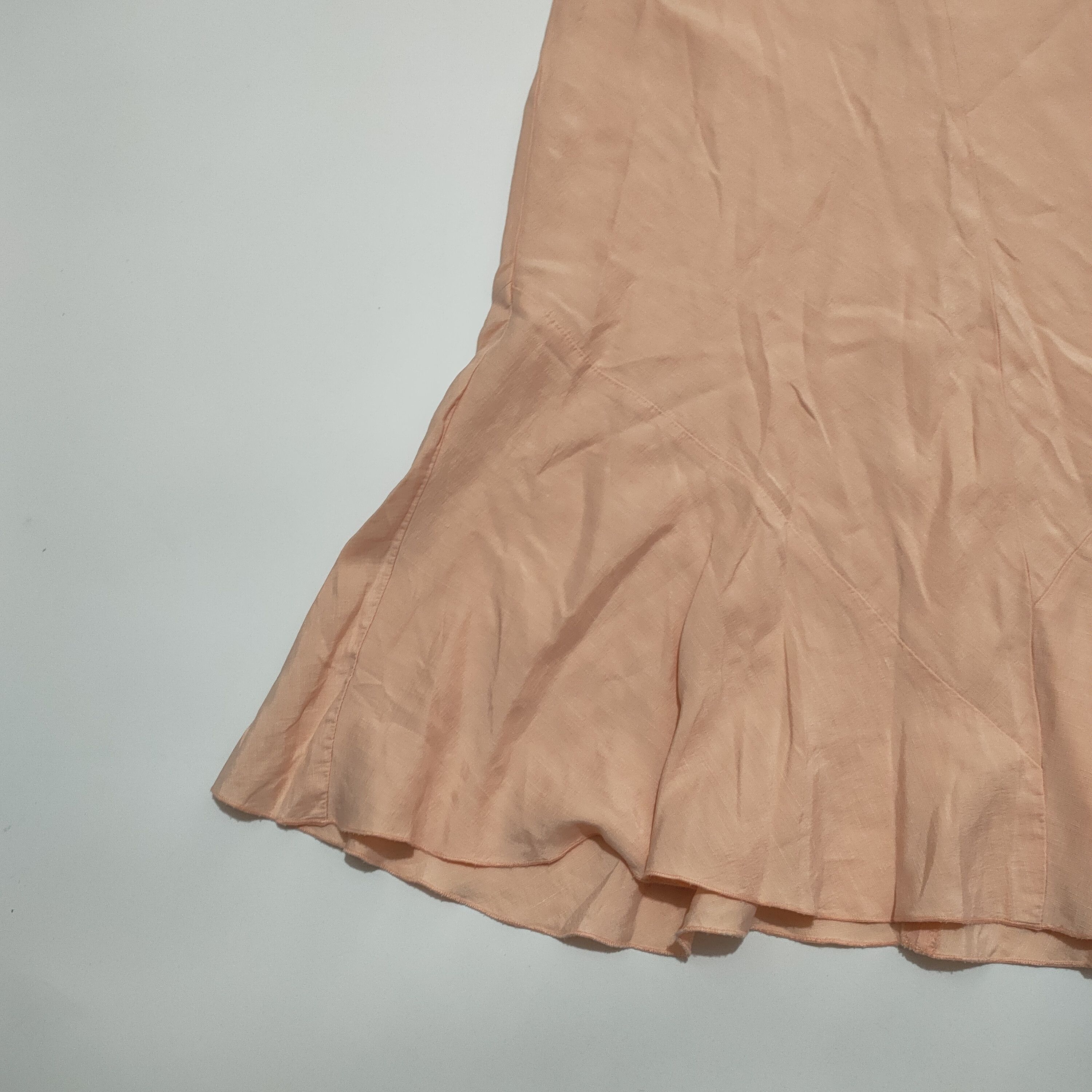 Dries Van Noten Dries Van Noten Peach Flared Skirt Size 32" / US 10 / IT 46 - 4 Thumbnail