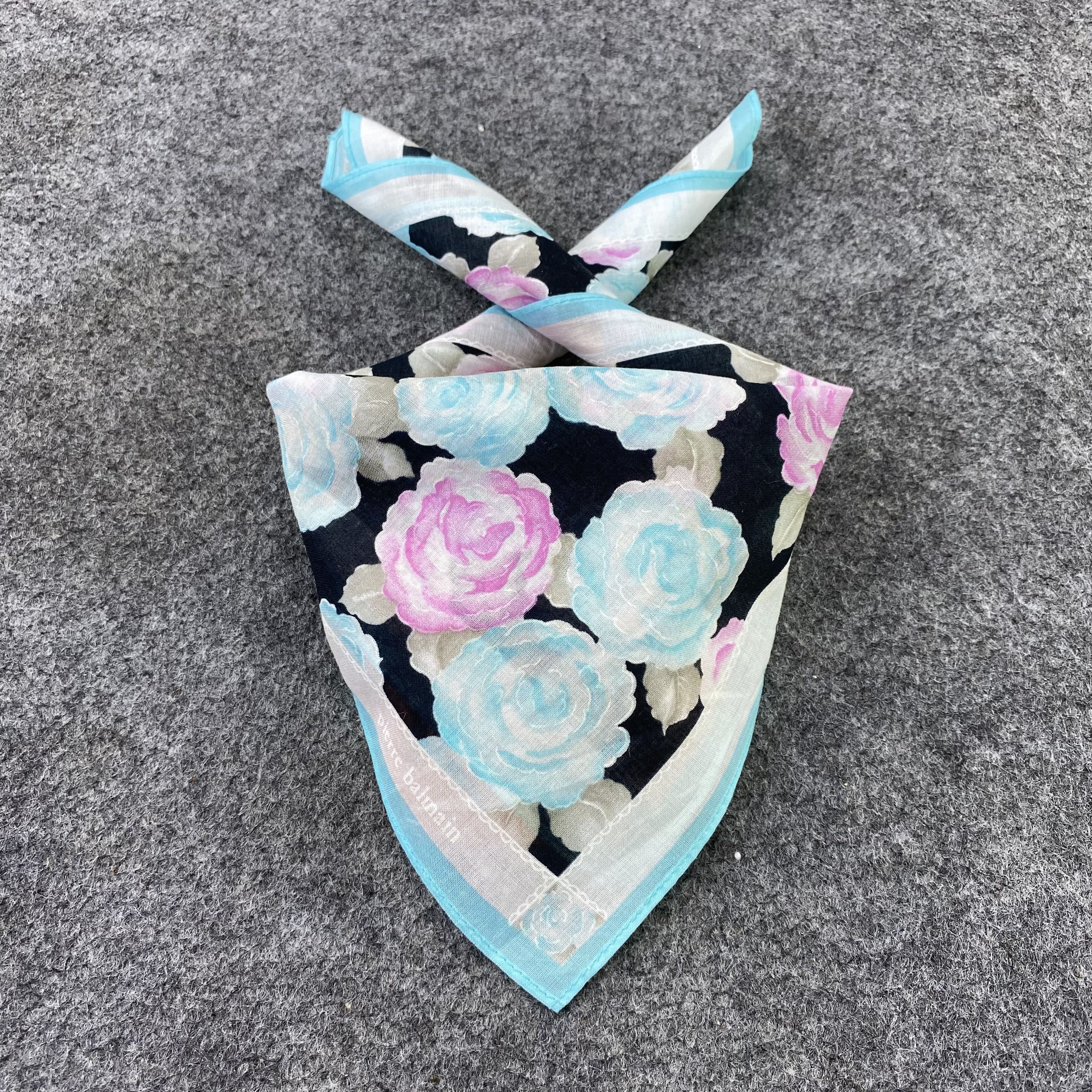 Pierre Balmain Pierre Balmain Handkerchief / Bandana / Neckerchief-B657 Size ONE SIZE - 2 Thumbnail