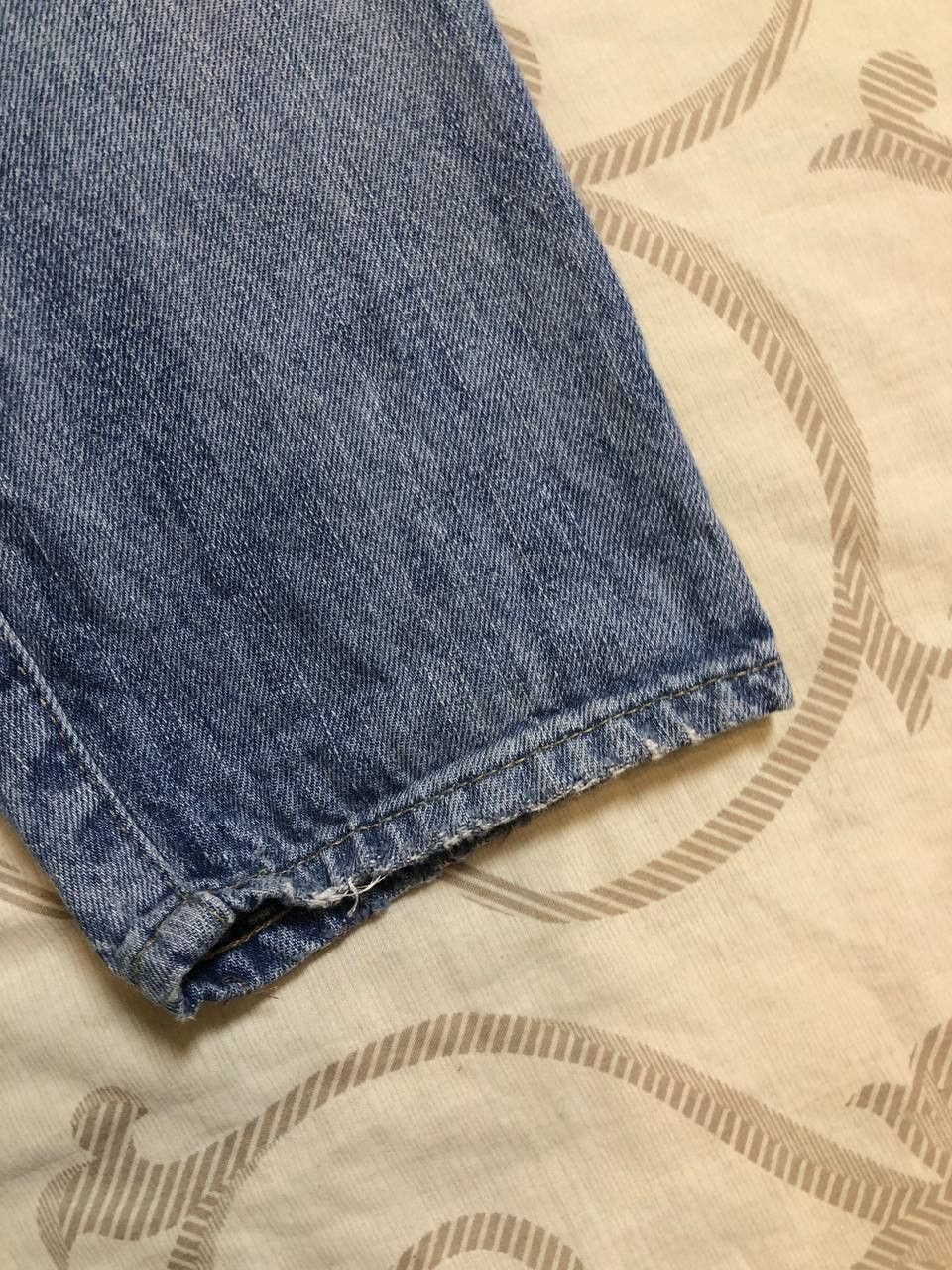 Polo Ralph Lauren Polo Ralph Lauren Vintage Straight Leg Denim distressed Size US 31 - 20 Thumbnail