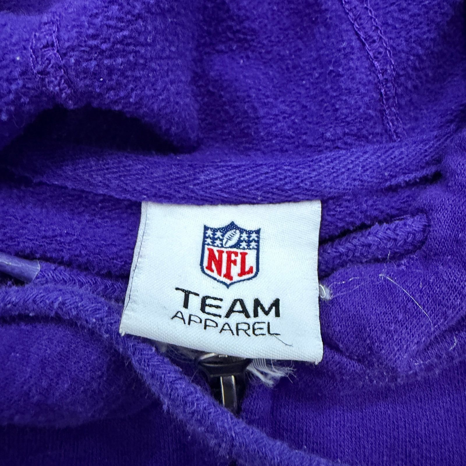 Vintage Vintage Minnesota Vikings Full Zip Hoodie Men's 2XL Purple Size US XXL / EU 58 / 5 - 4 Thumbnail
