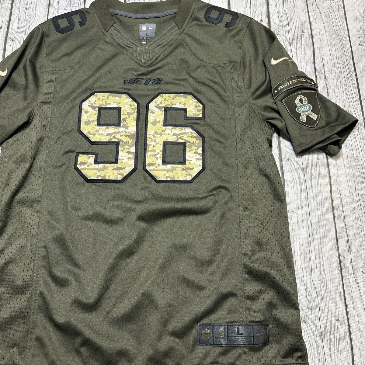 NFL × Nike New York Jets Mo Wilkerson jersey Size US L / EU 52-54 / 3 - 3 Thumbnail