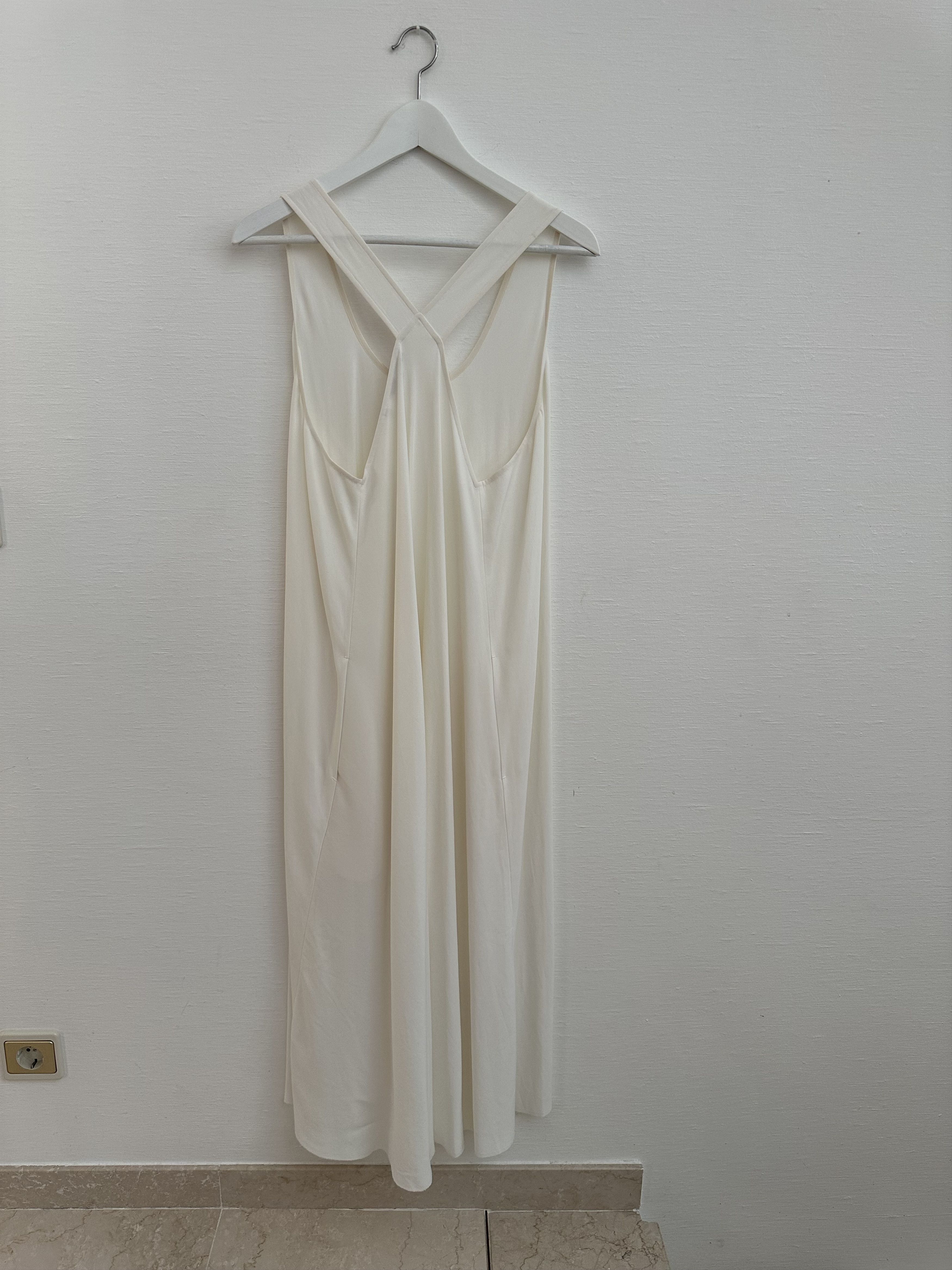 Helmut Lang Light asymmetric dress Size L / US 10 / IT 46 - 2 Thumbnail