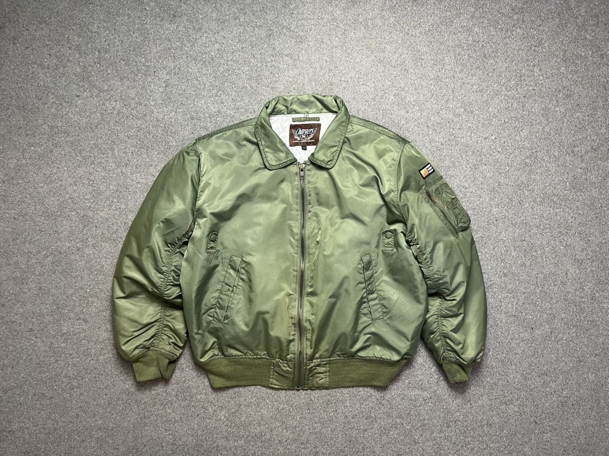 Japanese Brand × Vintage Vintage Japanese MA-1 bomber Size US L / EU 52-54 / 3 - 1 Thumbnail
