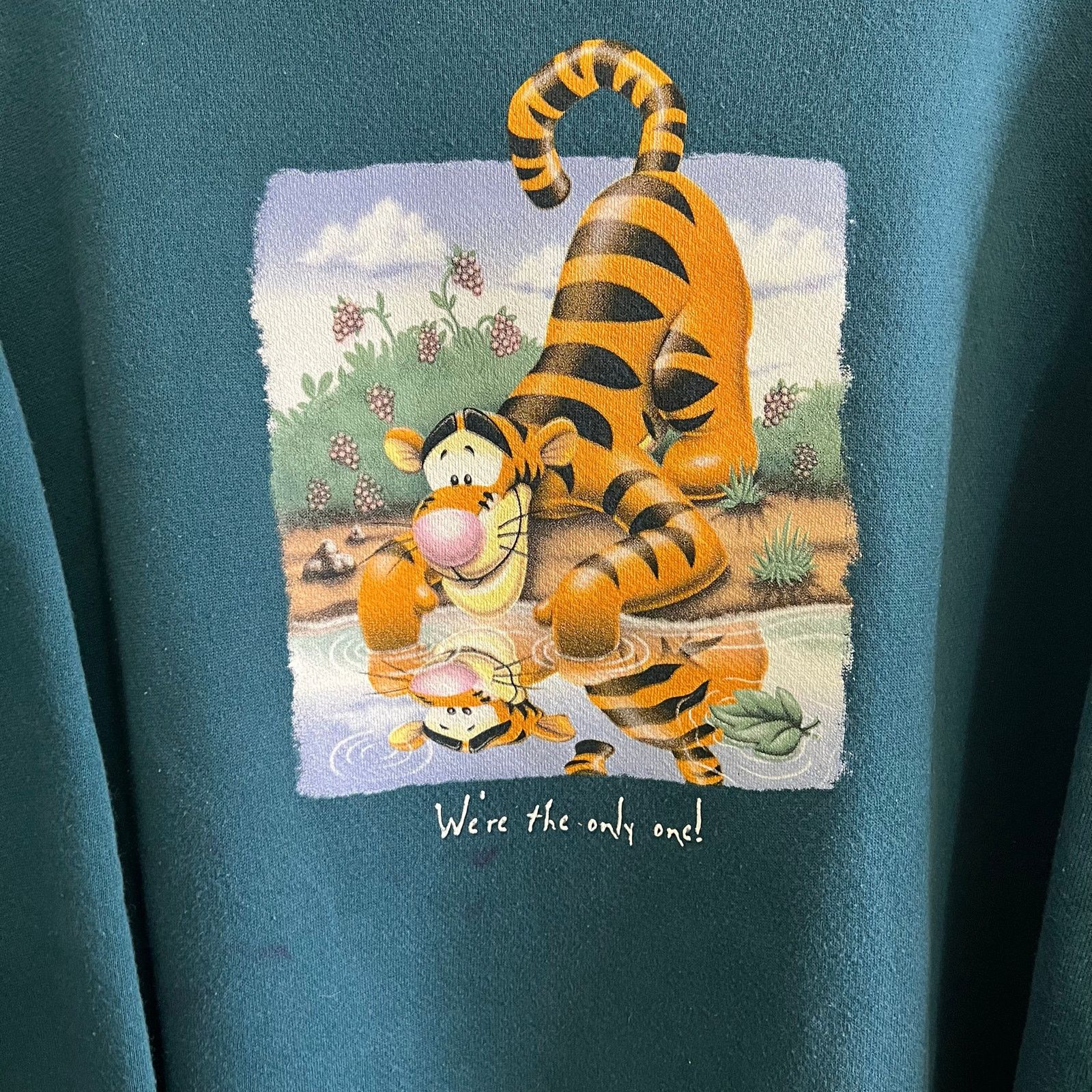 Disney Vintage Tigger Crewneck Sweatshirt The Disney Store Sz XL Size US XL / EU 56 / 4 - 3 Thumbnail
