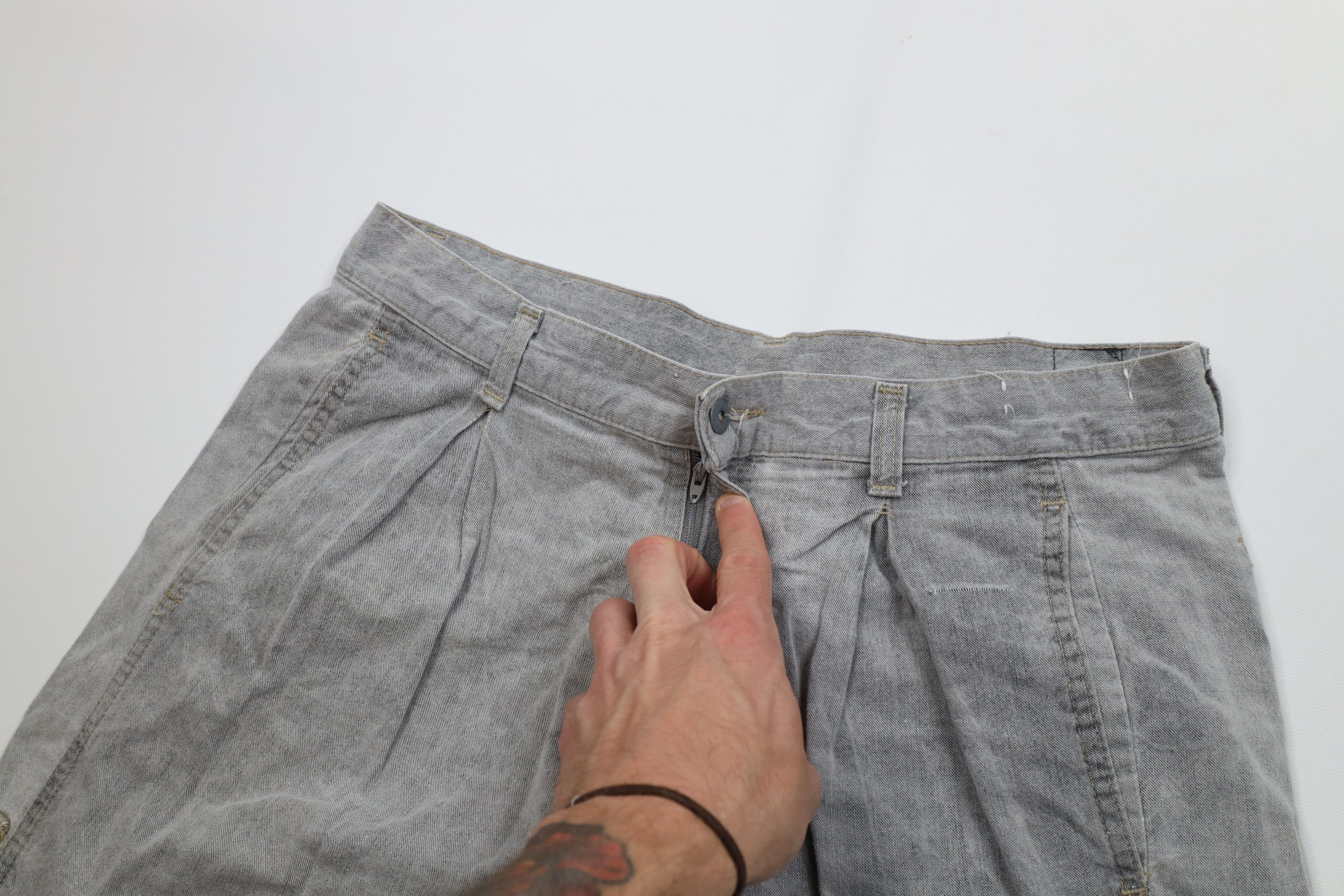 Ocean Pacific Vintage 70s 80s Ocean Pacific Wash Surf Cargo Shorts USA Size US 34 / EU 50 - 7 Thumbnail