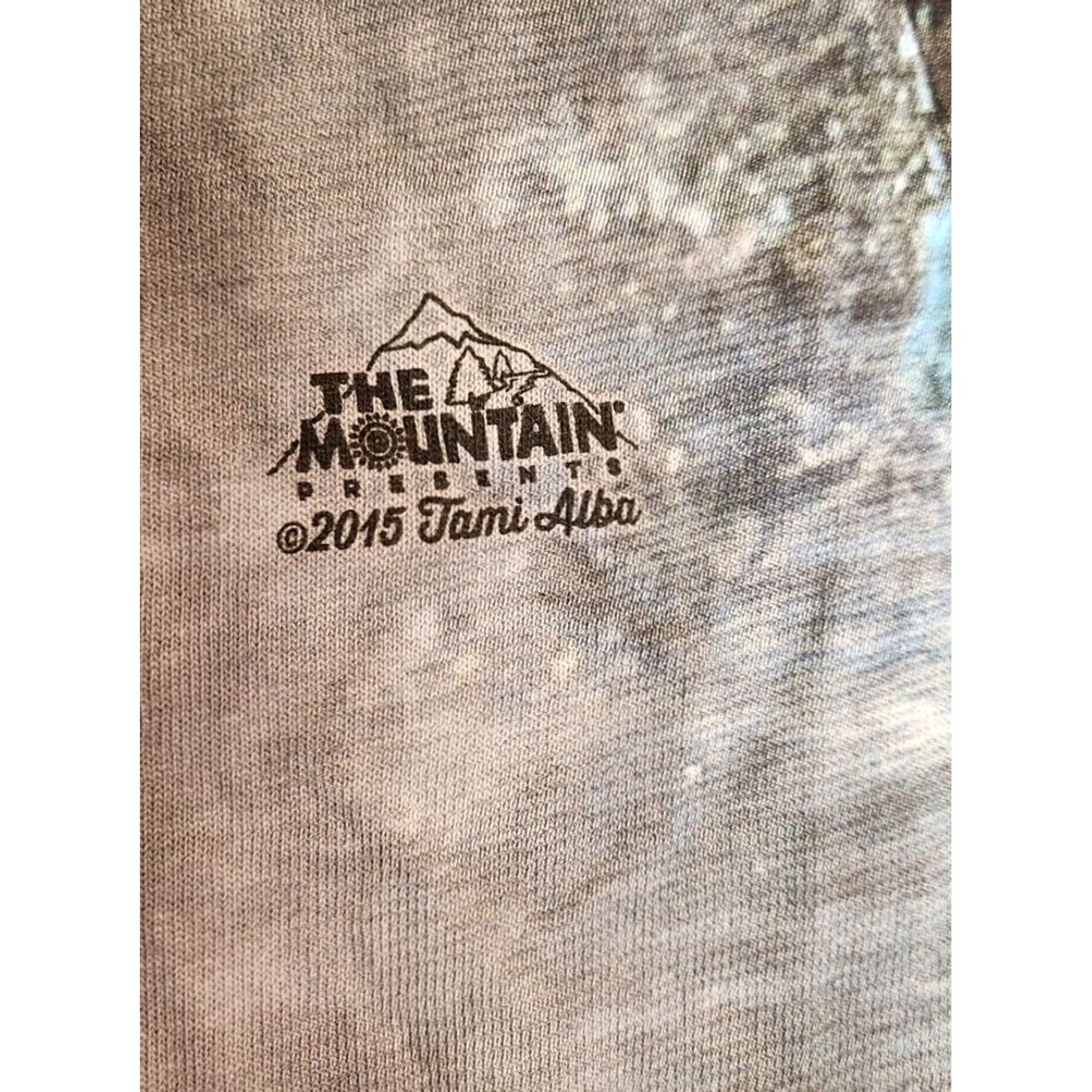The Mountain The Mountain Deer 2015 T Shirt Men's M Medium Buck Tie Dye Gray New Graphic Tee Regular Fit Casual Shirt Mens Size US M / EU 48-50 / 2 - 6 Thumbnail