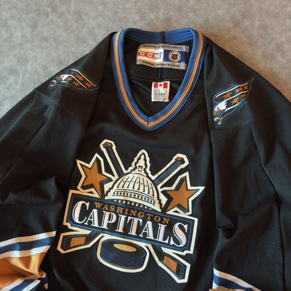 Ccm Crazy Vintage CCM washington capitals jersey Size US XXL / EU 58 / 5 - 3 Thumbnail