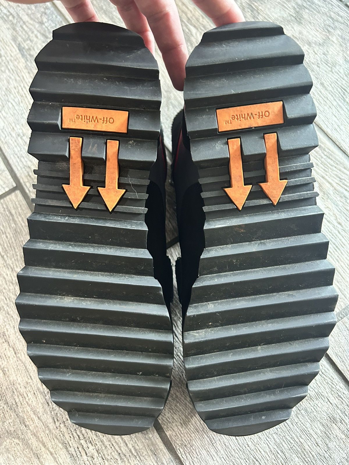 Off-White Off white leather hiking boots Size US 10 / EU 43 - 6 Thumbnail