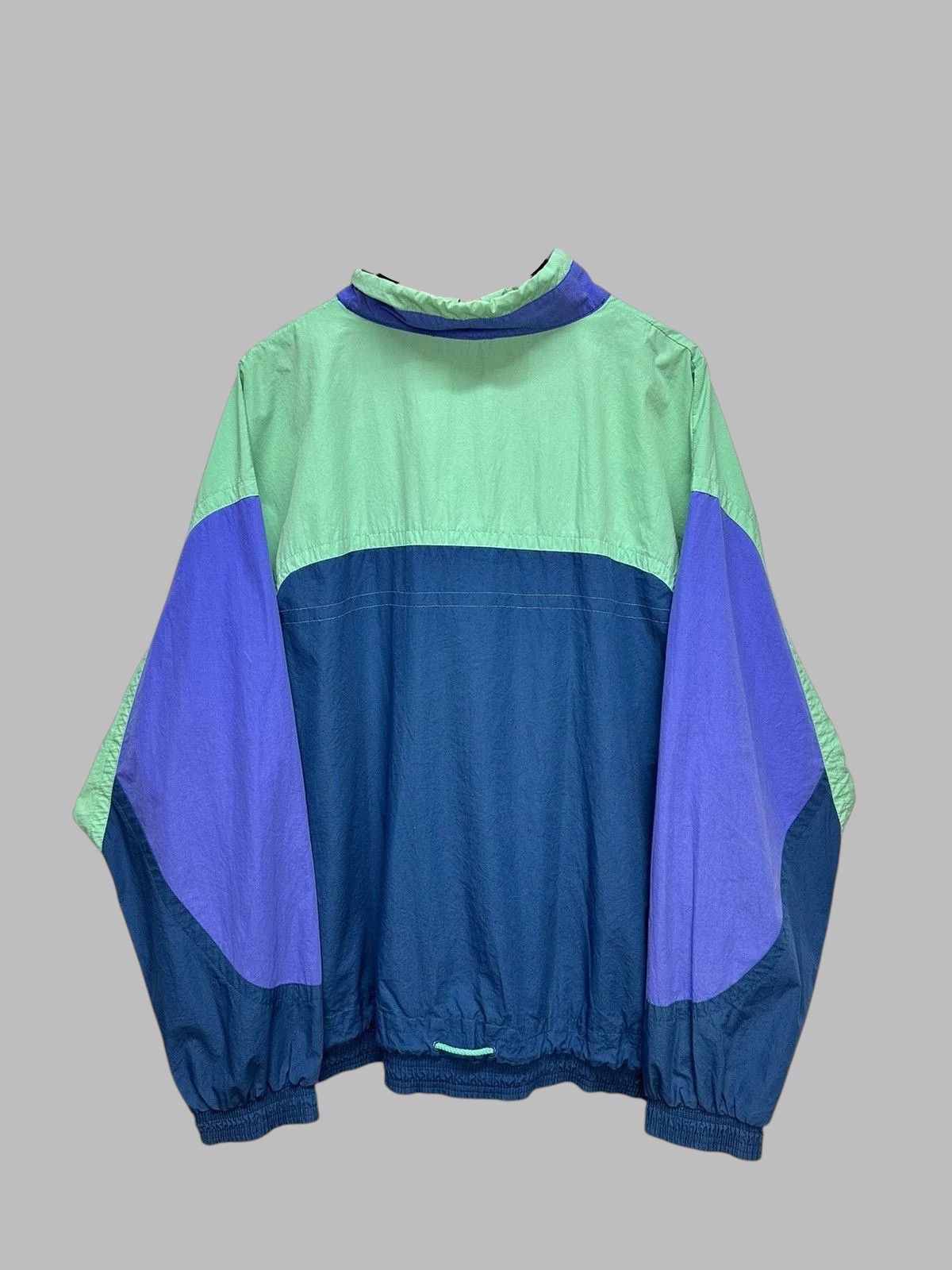 Vintage Rare Vintage 00s Nike Nylon Jacket Big Swoosh Hoodie Size US XL / EU 56 / 4 - 10 Thumbnail