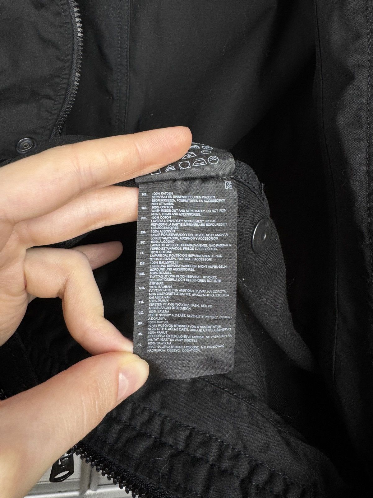 G-Star G-Star Peltz Overshirt Long Sleeve black cotton jacket M Size US M / EU 48-50 / 2 - 15 Thumbnail