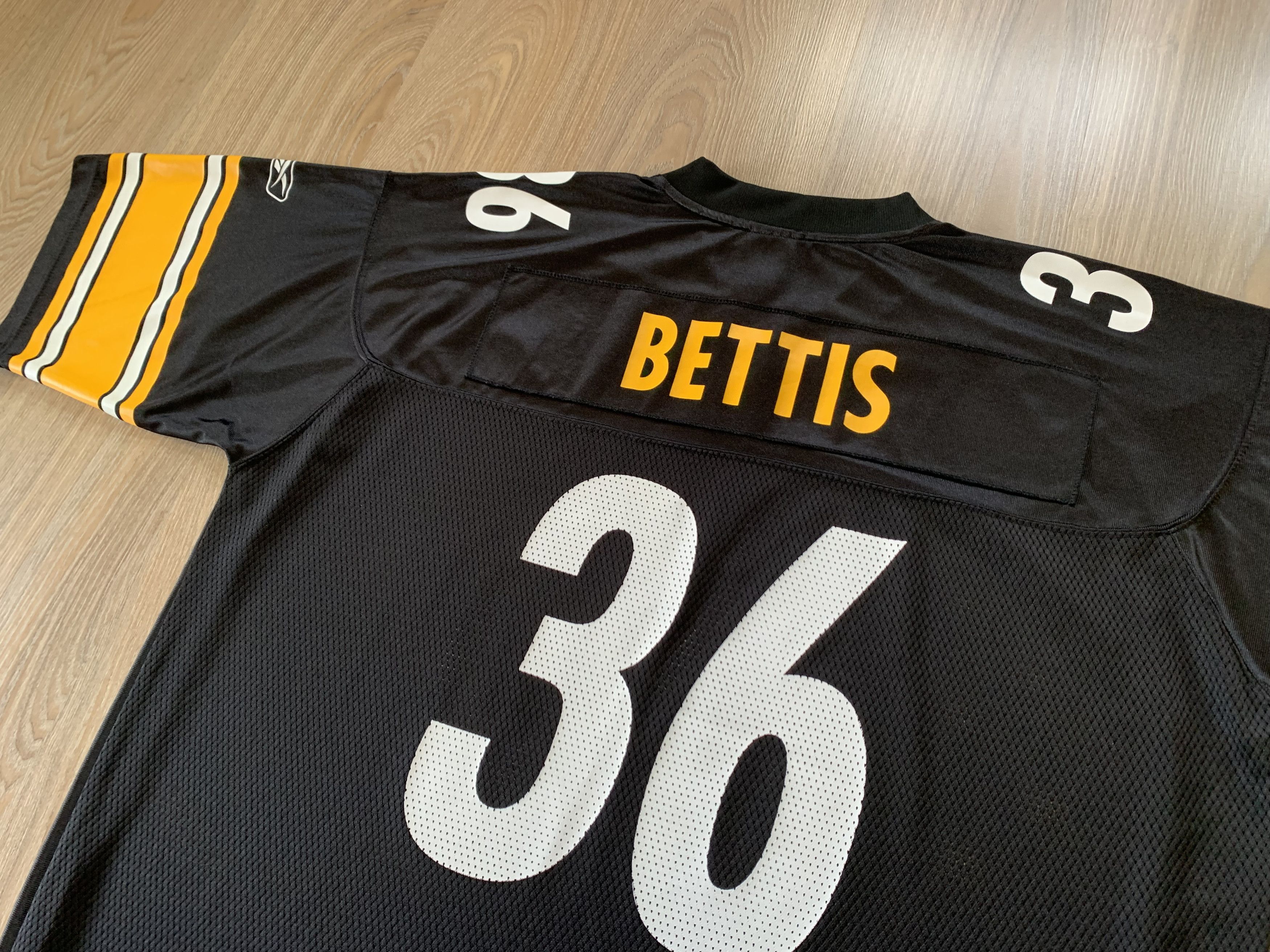 NFL × Reebok × Vintage Reebok NFL Pittsburgh Steelers Jerome Bettis #36 Jersey Size US XL / EU 56 / 4 - 8 Thumbnail