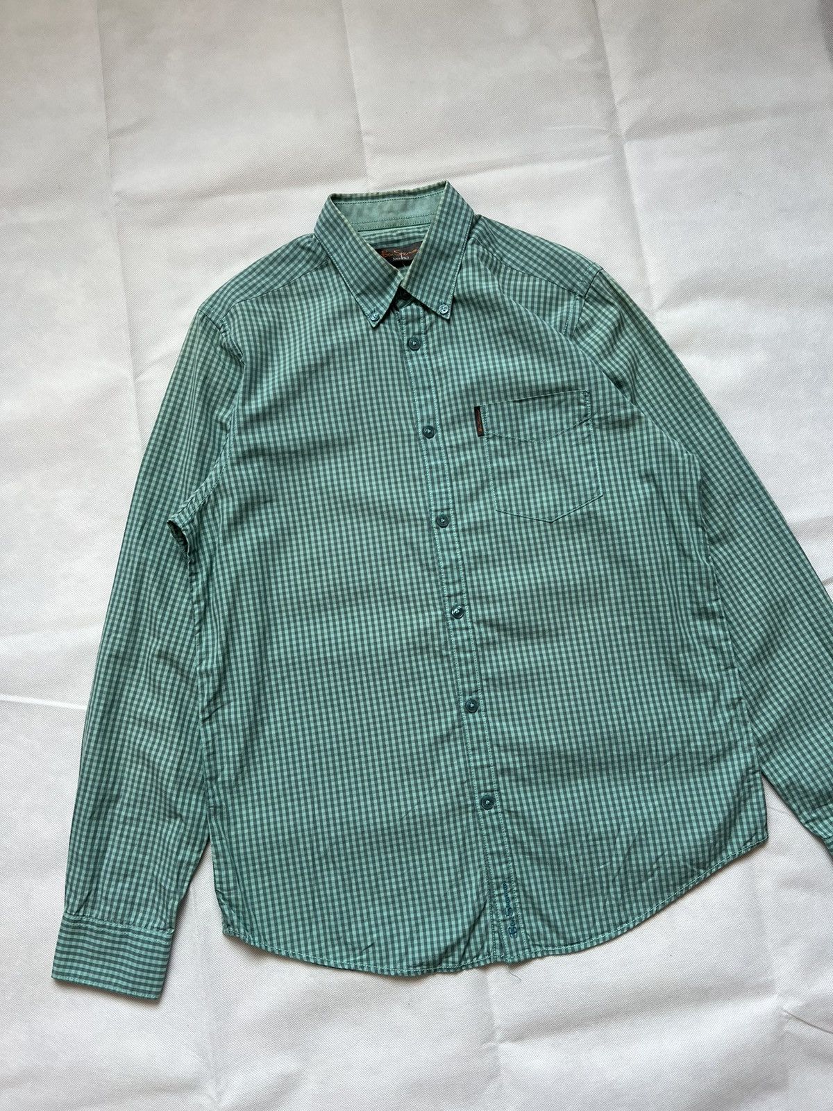 Ben Sherman Ben Sherman Checkered Button Up Flannel Size US M / EU 48-50 / 2 - 3 Thumbnail