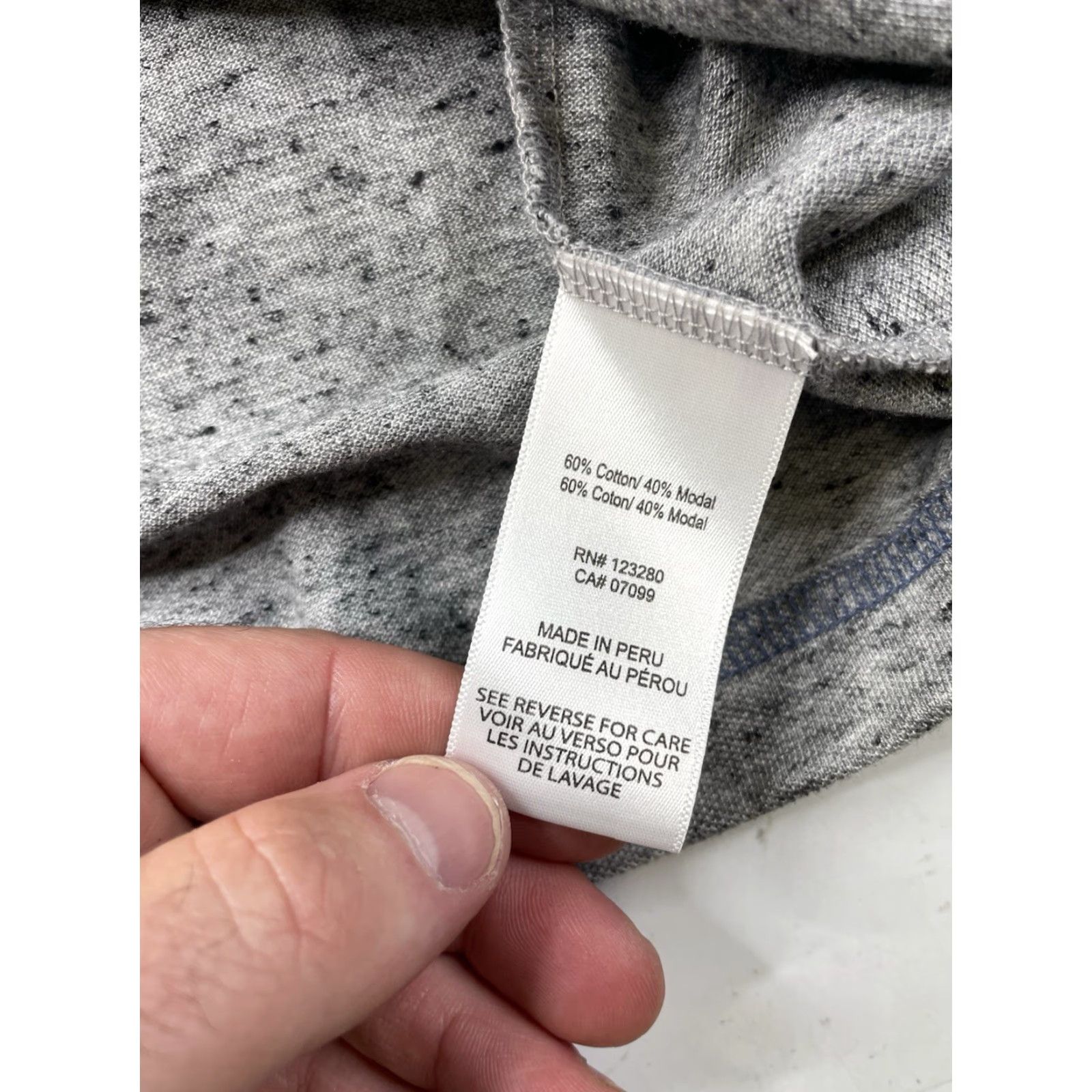 TravisMathew Travis Mathew Polo Mens M Gray Heathered Short Sleeve Golf Shirt Size US M / EU 48-50 / 2 - 7 Thumbnail