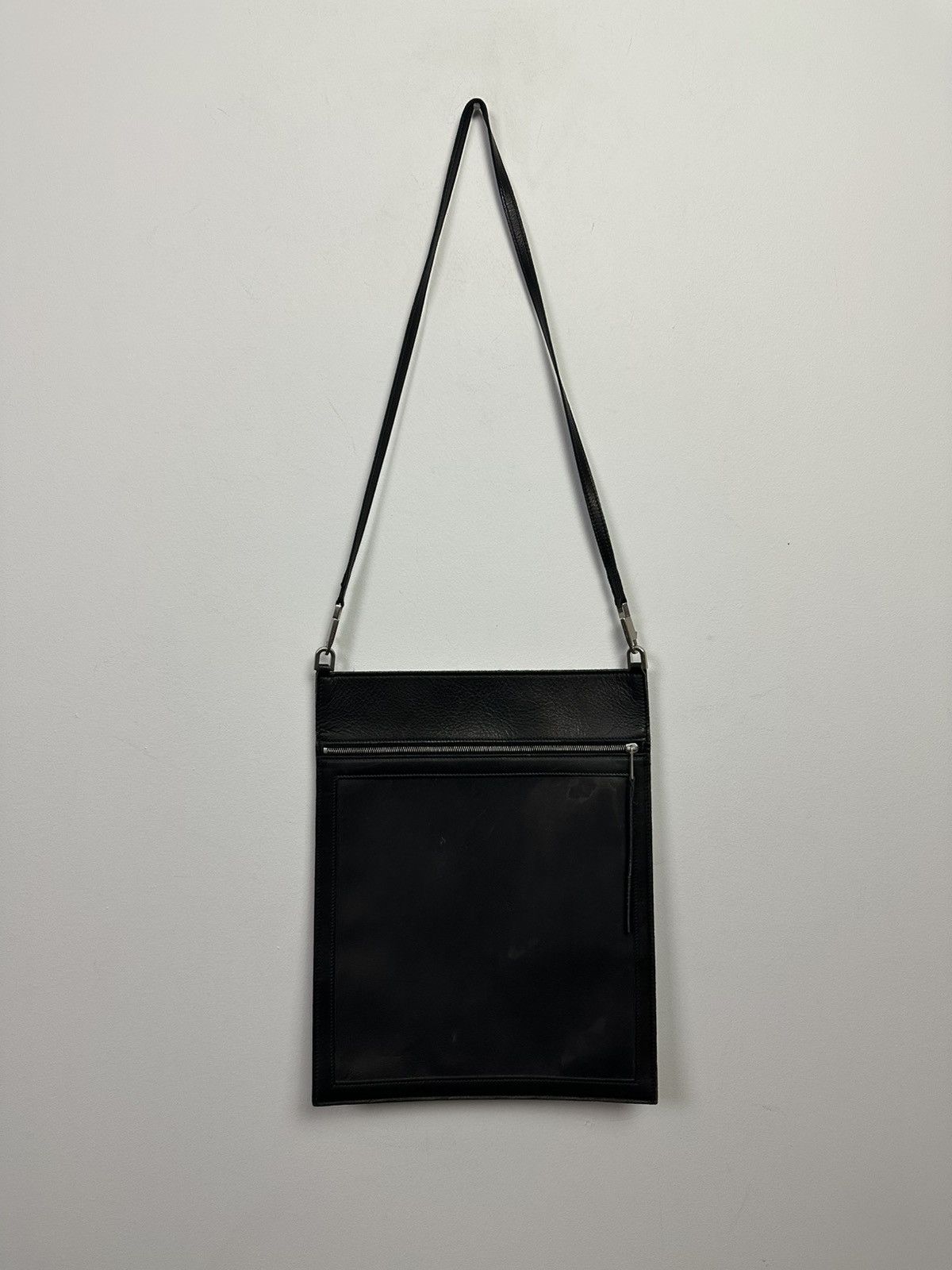 Rick Owens SS20 ‘TECUATL’ Calfskin Security Pouch Size ONE SIZE - 1 Thumbnail