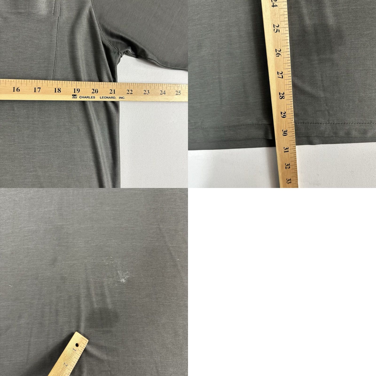 Polo Ralph Lauren VINTAGE Polo Ralph Lauren Polo Shirt Mens XL Gray 100% Silk Short Sleeve Size US XL / EU 56 / 4 - 8 Thumbnail