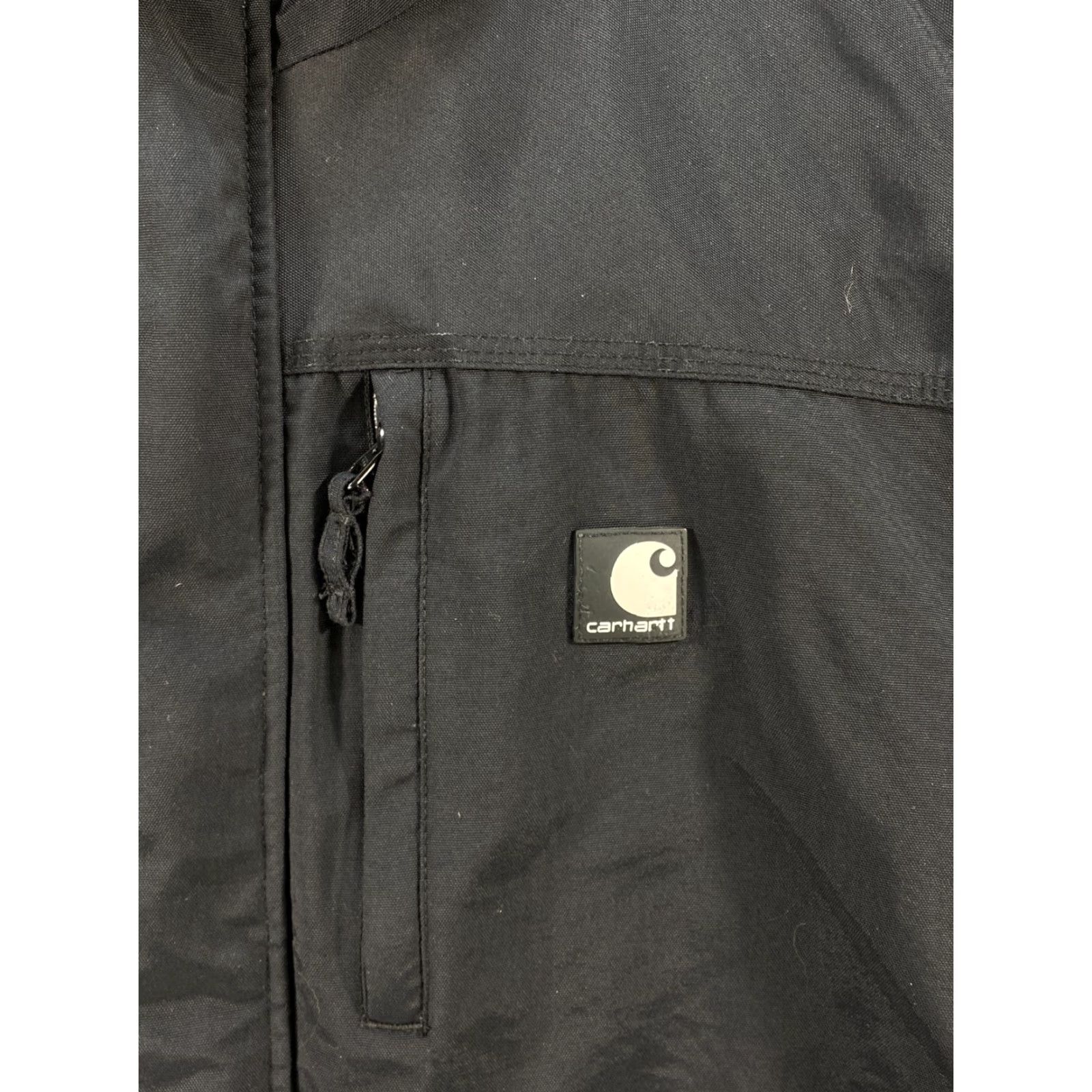 Carhartt VINTAGE Carhartt Jacket Shoreline Waterproof Breathable Hooded XL Tall Black Storm Defender - Men - Big & Tall - Black Weatherproof Jacket Size US XL / EU 56 / 4 - 4 Thumbnail
