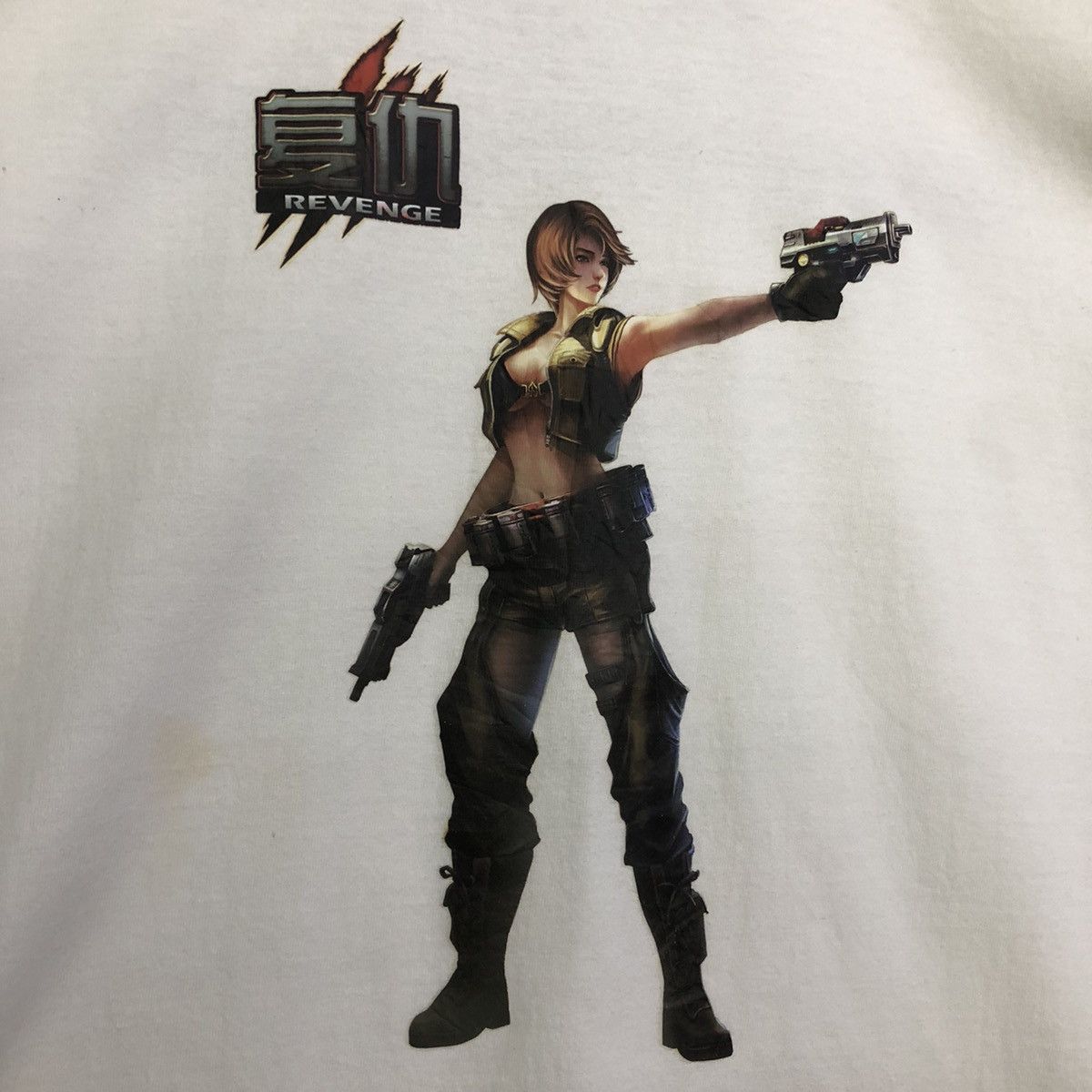 Playstation The Gunfighter Maria Video Games Character Tshirt Size US L / EU 52-54 / 3 - 4 Thumbnail