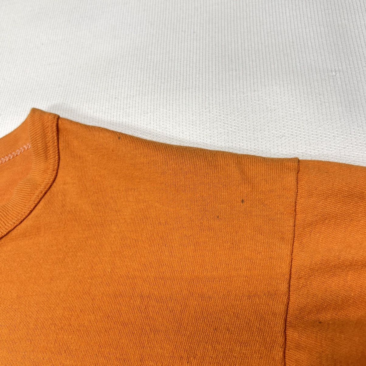 Russell Athletic × Vintage Russell Athletic Tee Shirt Orange Architect Single Stitch Size US M / EU 48-50 / 2 - 3 Thumbnail