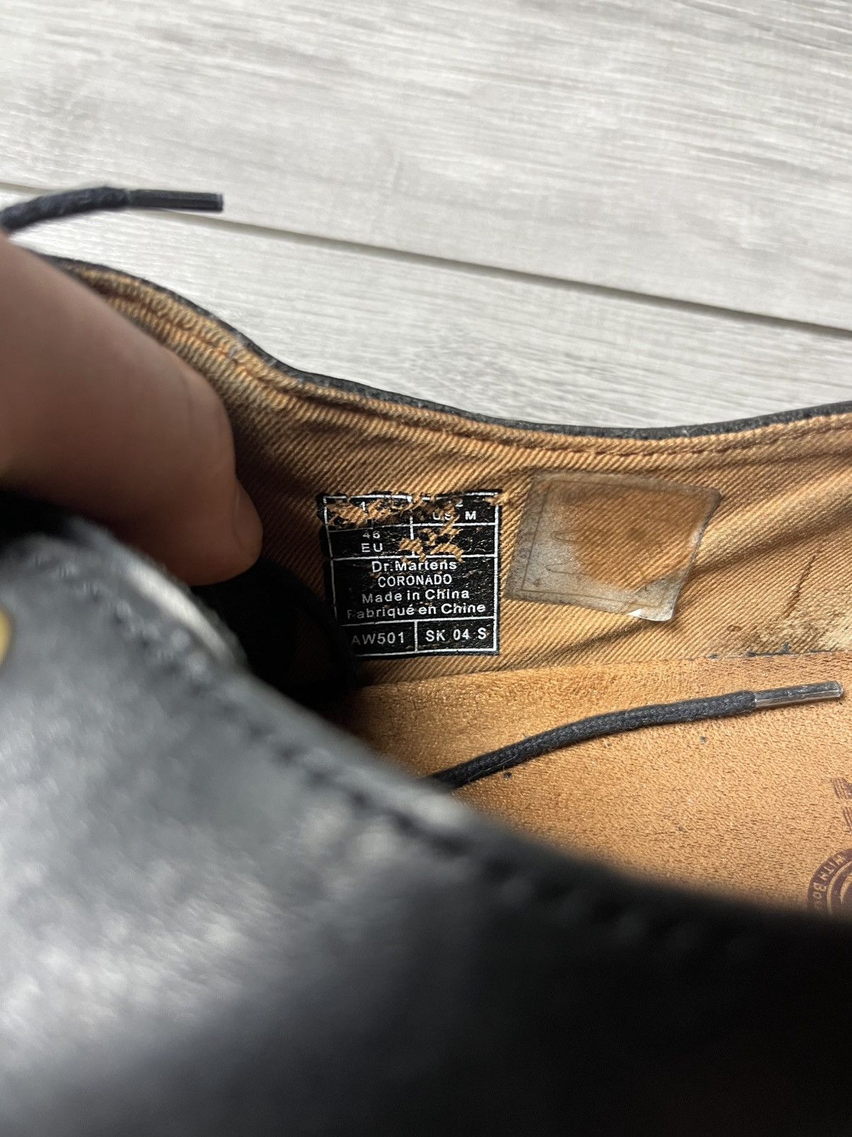 Dr. Martens Dr Martens CORONADO MEN'S WYOMING LEATHER CASUAL SHOES Size US 12 / EU 45 - 6 Thumbnail