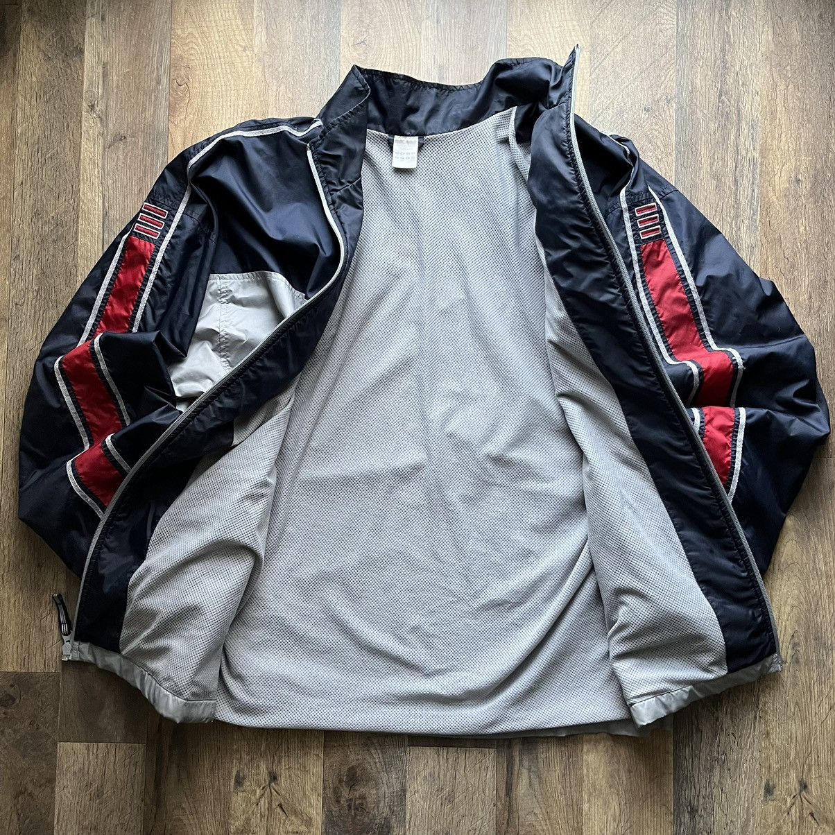 Adidas × Vintage Crazy Vintage Adidas Wind Breaker Y2K style cyber grunge XXL Size US XXL / EU 58 / 5 - 6 Thumbnail