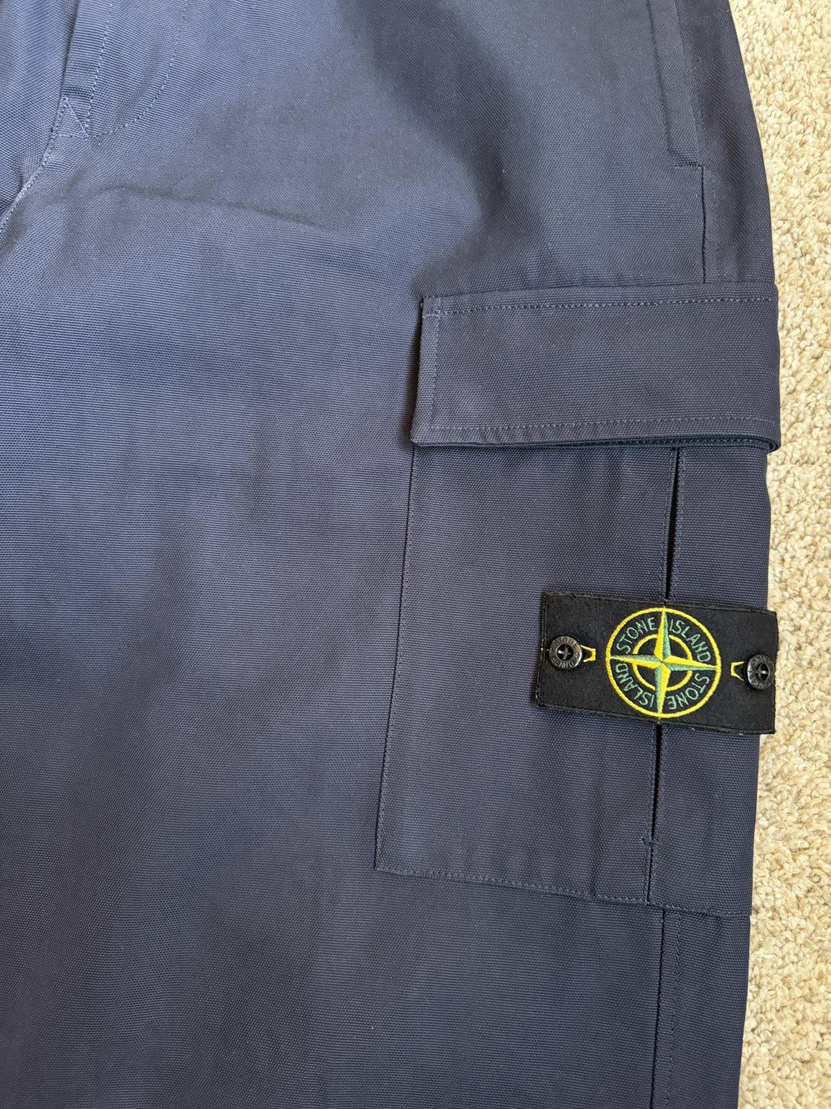 Stone Island Stone Island navy cargo pants Size US 36 / EU 52 - 4 Thumbnail