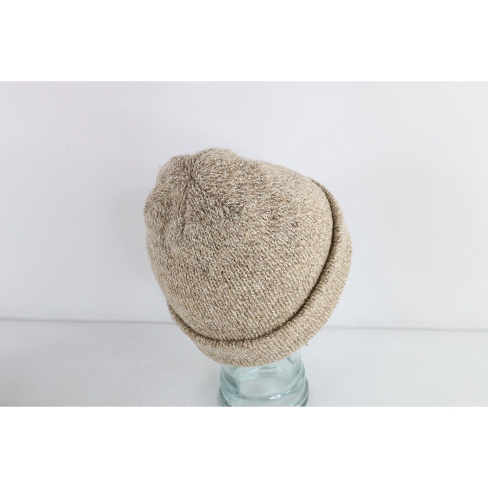 Vintage Vintage 90s Streetwear Wool Blend Ribbed Knit Winter Beanie Size ONE SIZE - 6 Thumbnail