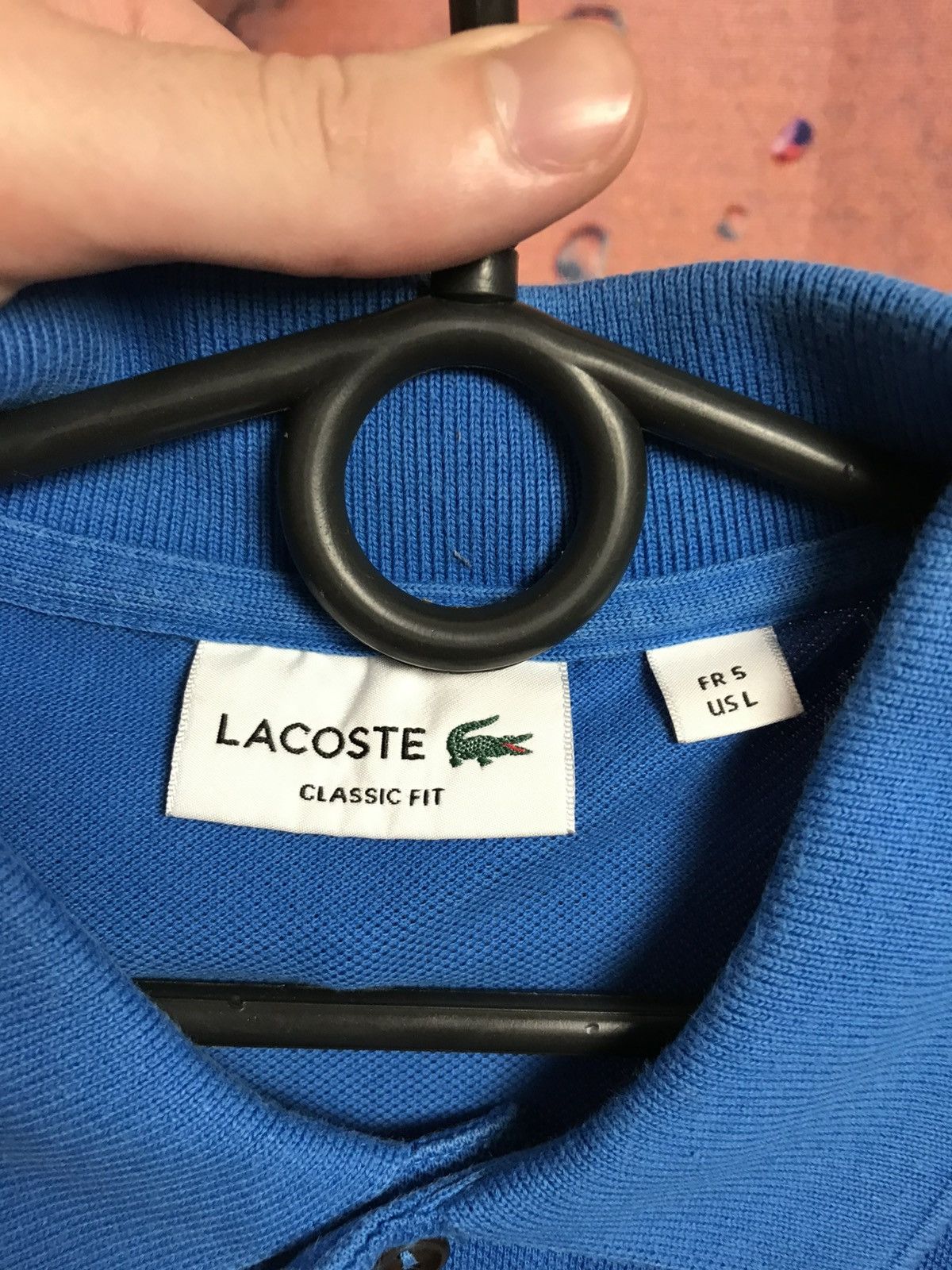 Lacoste × Vintage Vintage Lacoste polo tee Size US L / EU 52-54 / 3 - 4 Thumbnail