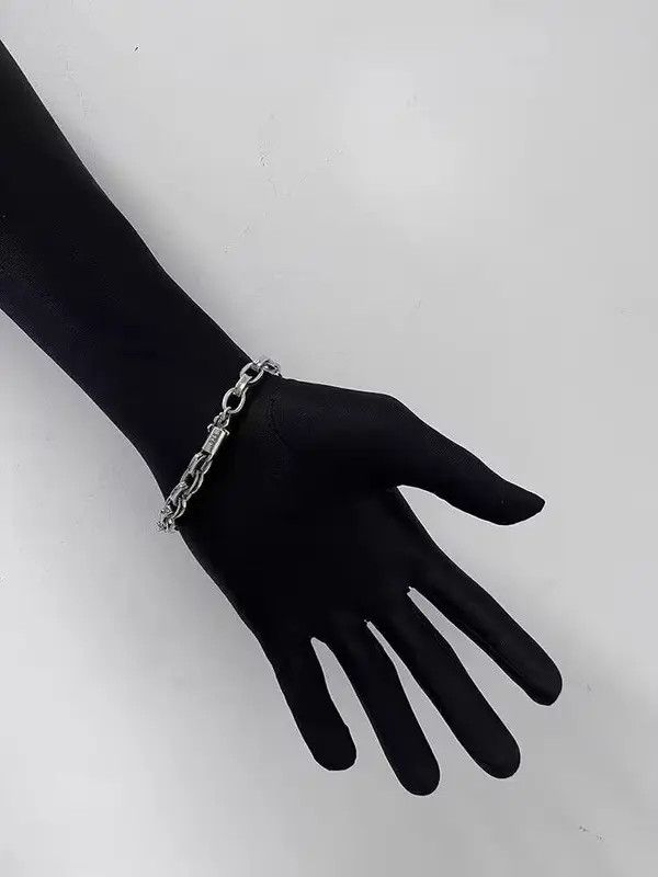 VIBE Retro Korean fashion Thai silver bracelet Size ONE SIZE - 3 Thumbnail